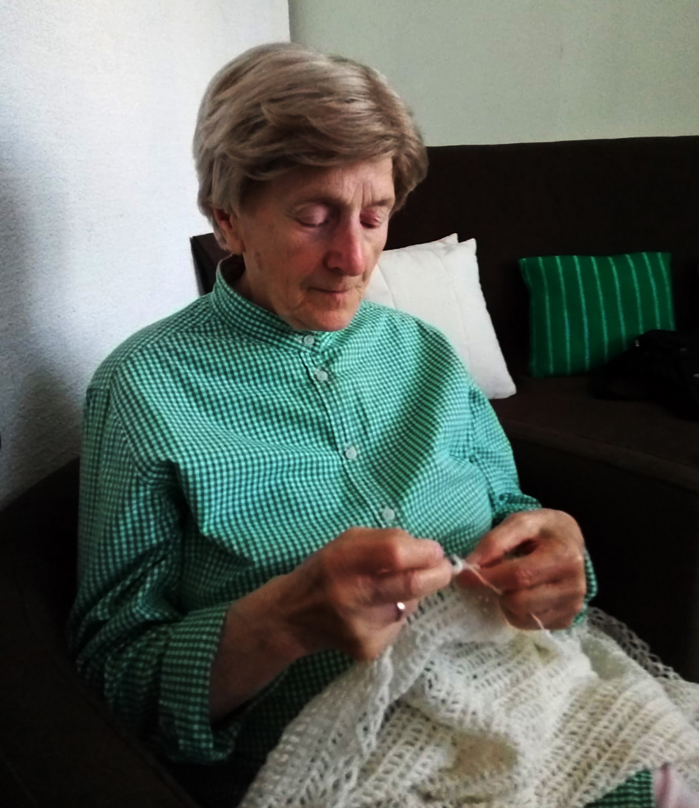 A grandmader during work.