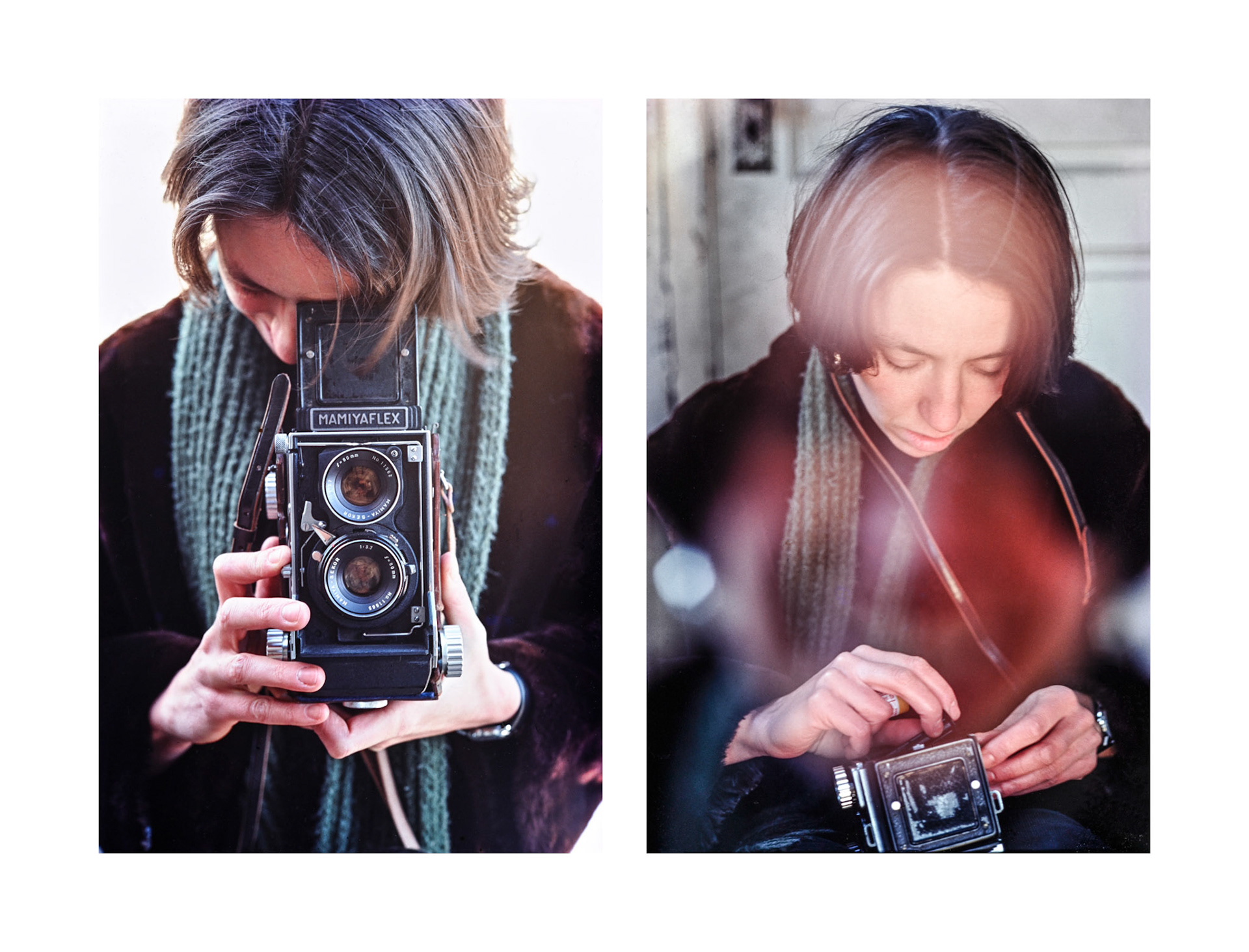 "Karen and Mamiya" - March 1976