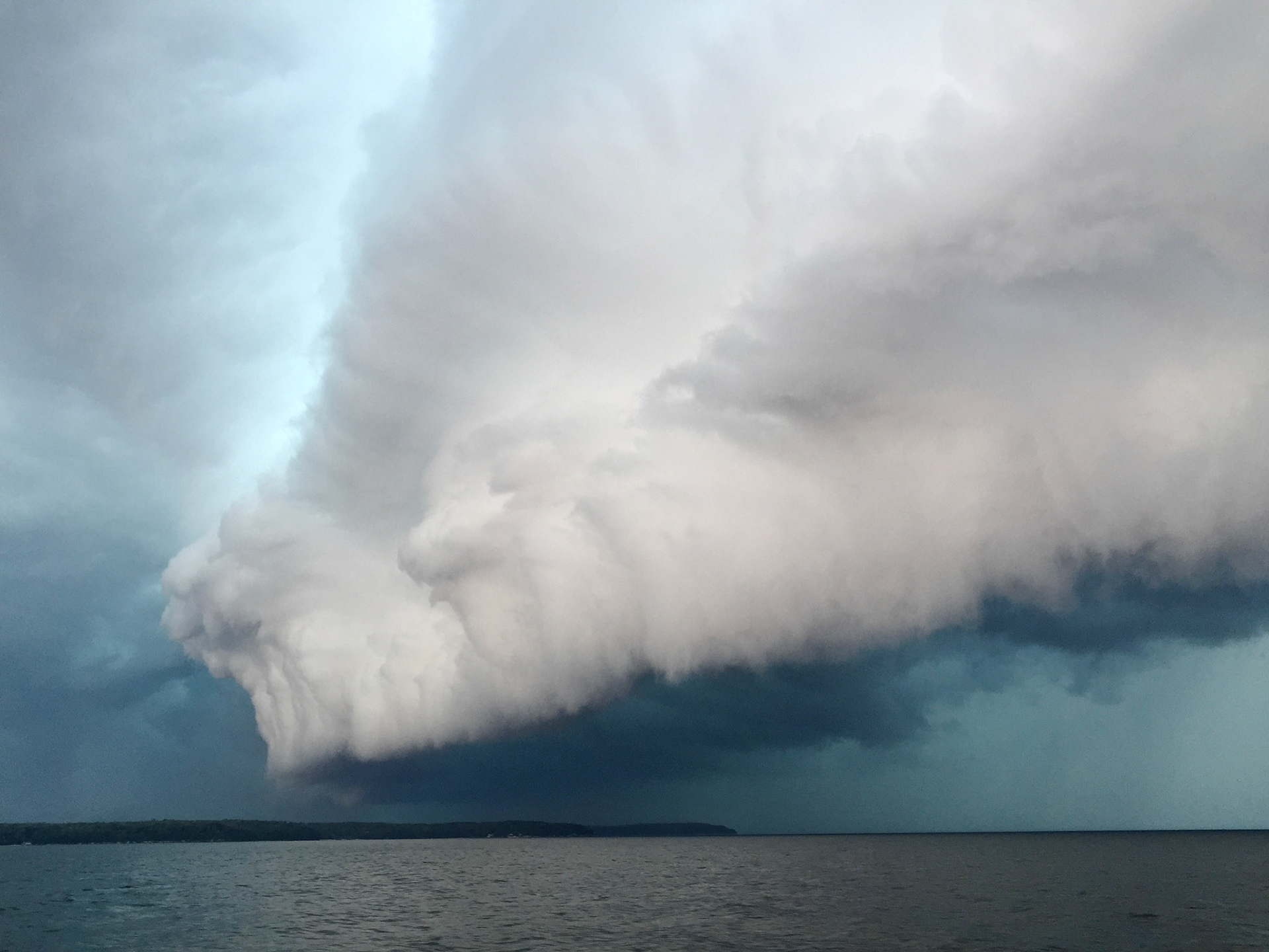"Storm Front" - Death's Door, Wisconsin, 2015
