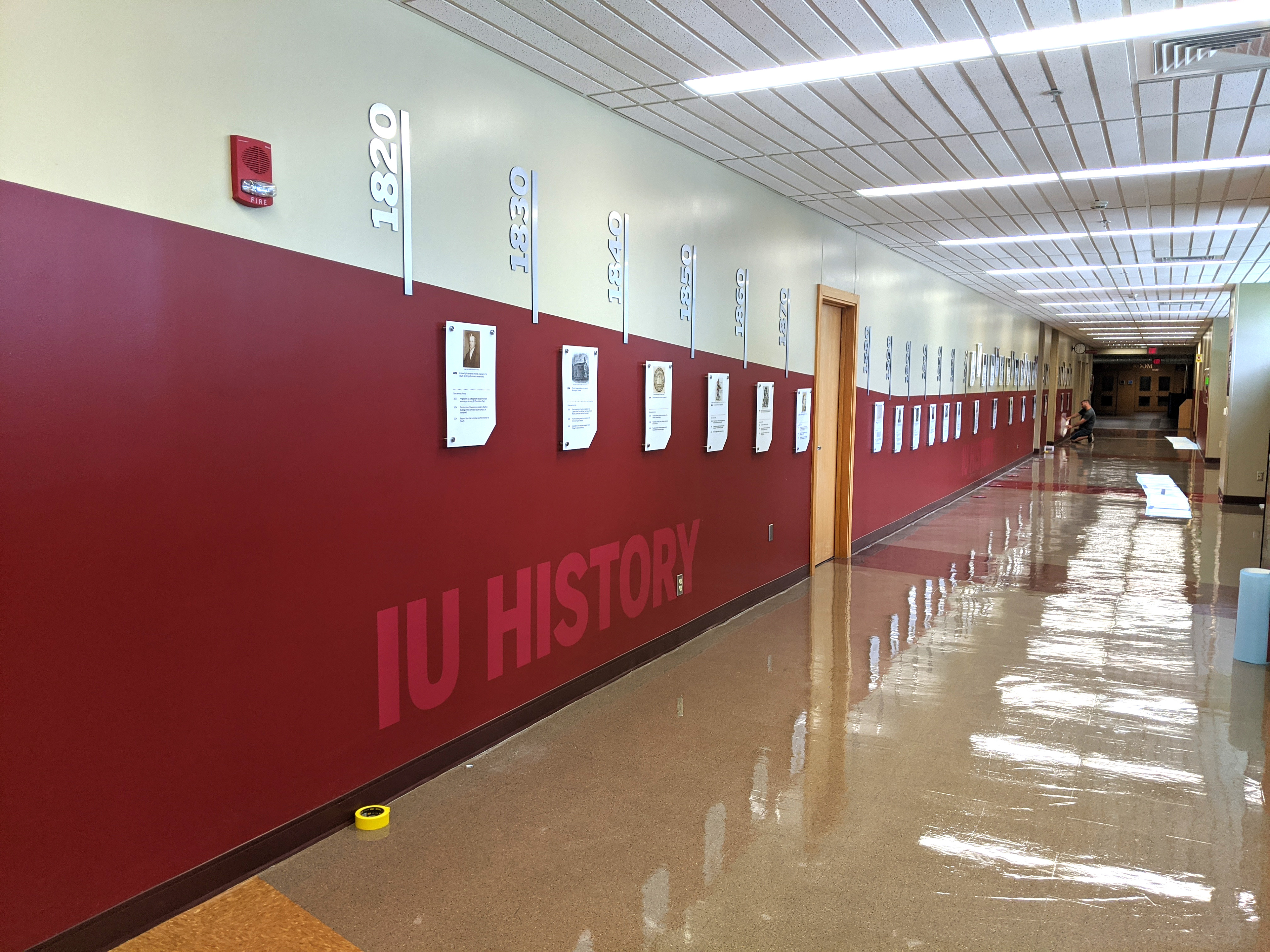 IU and IU Southeast timeline - finished product