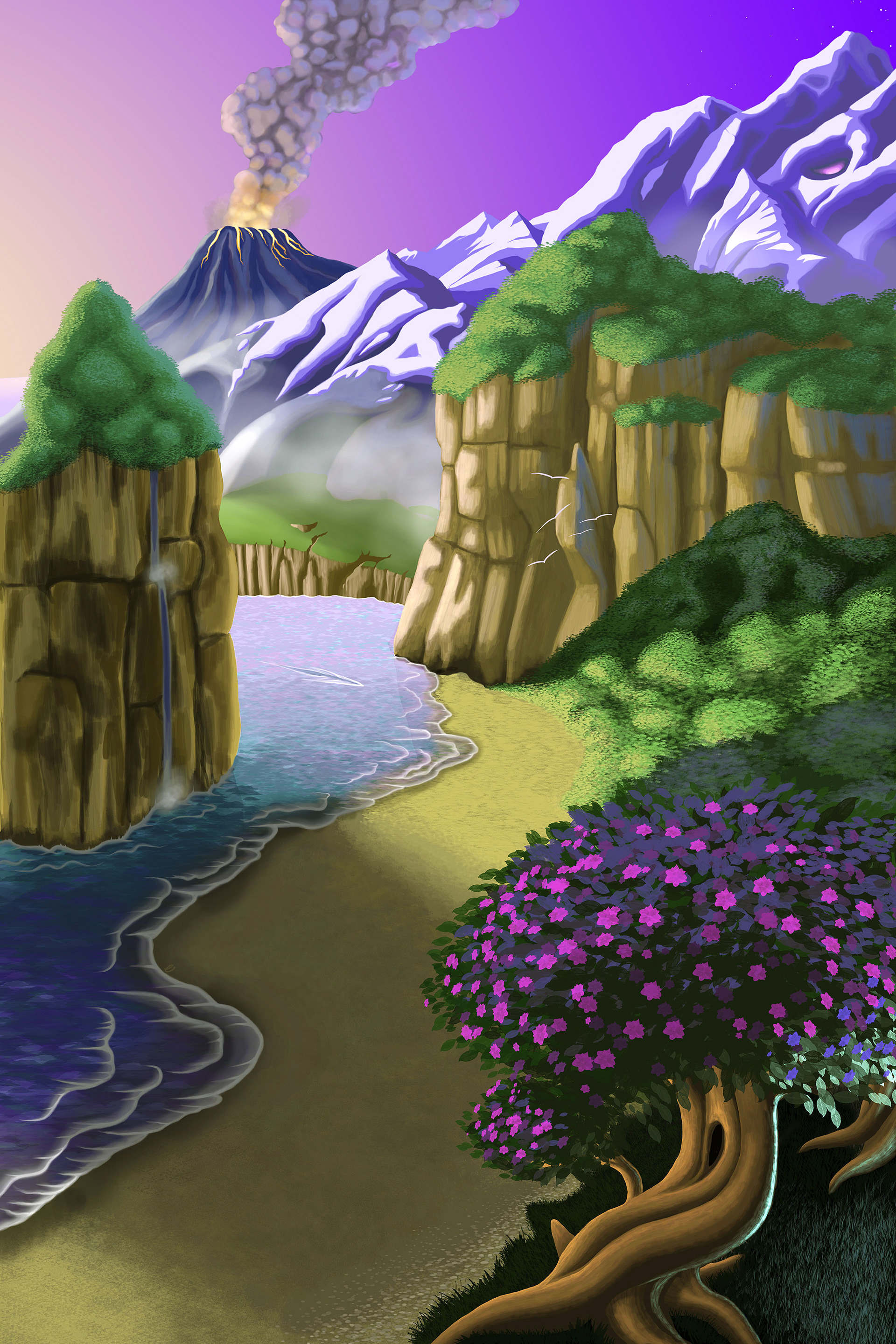Digital painting using Adobe Photoshop