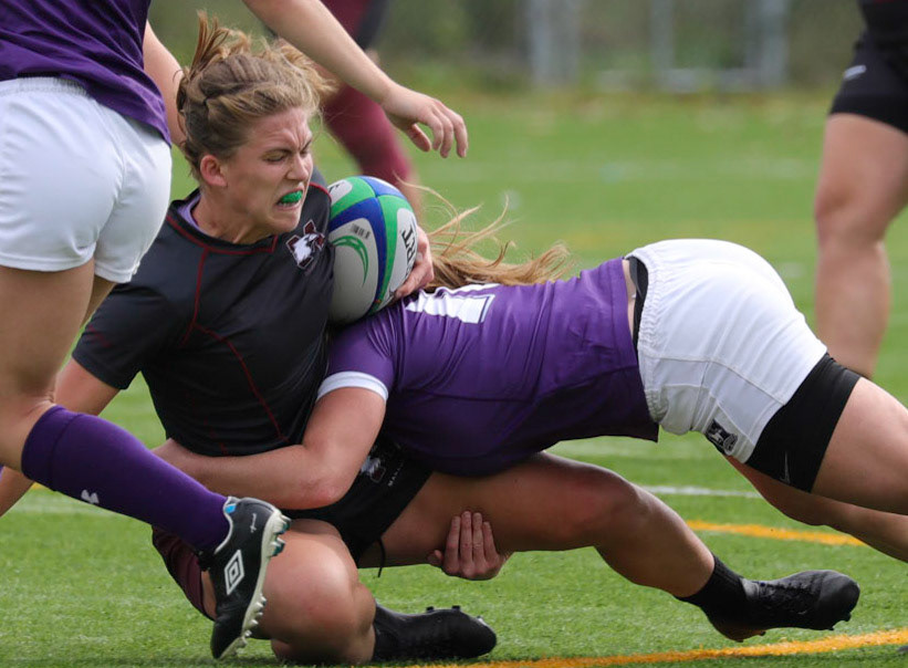 Western Mustangs womans Rugby game against Hamilton