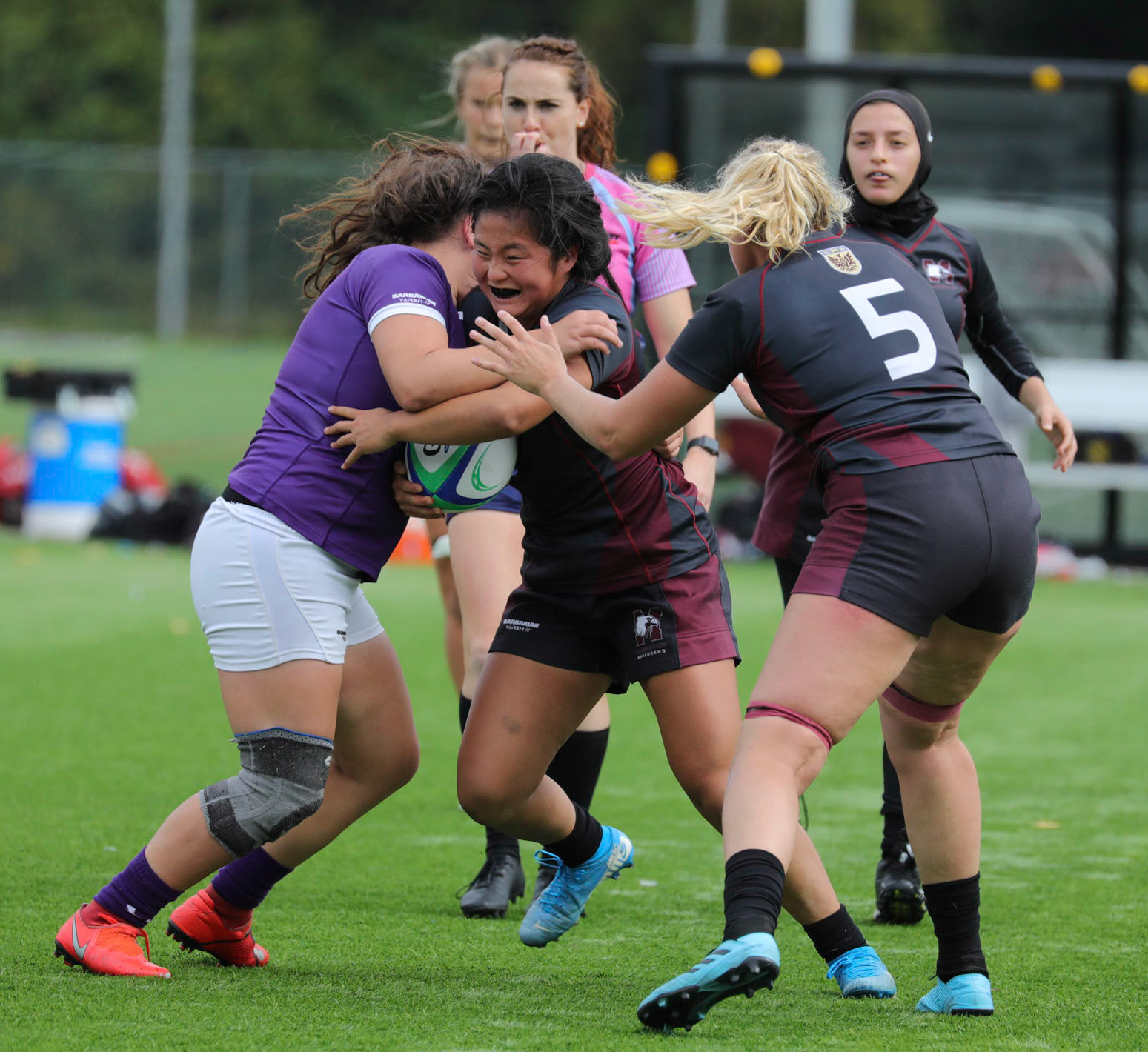 Western Mustangs womans Rugby game against Hamilton