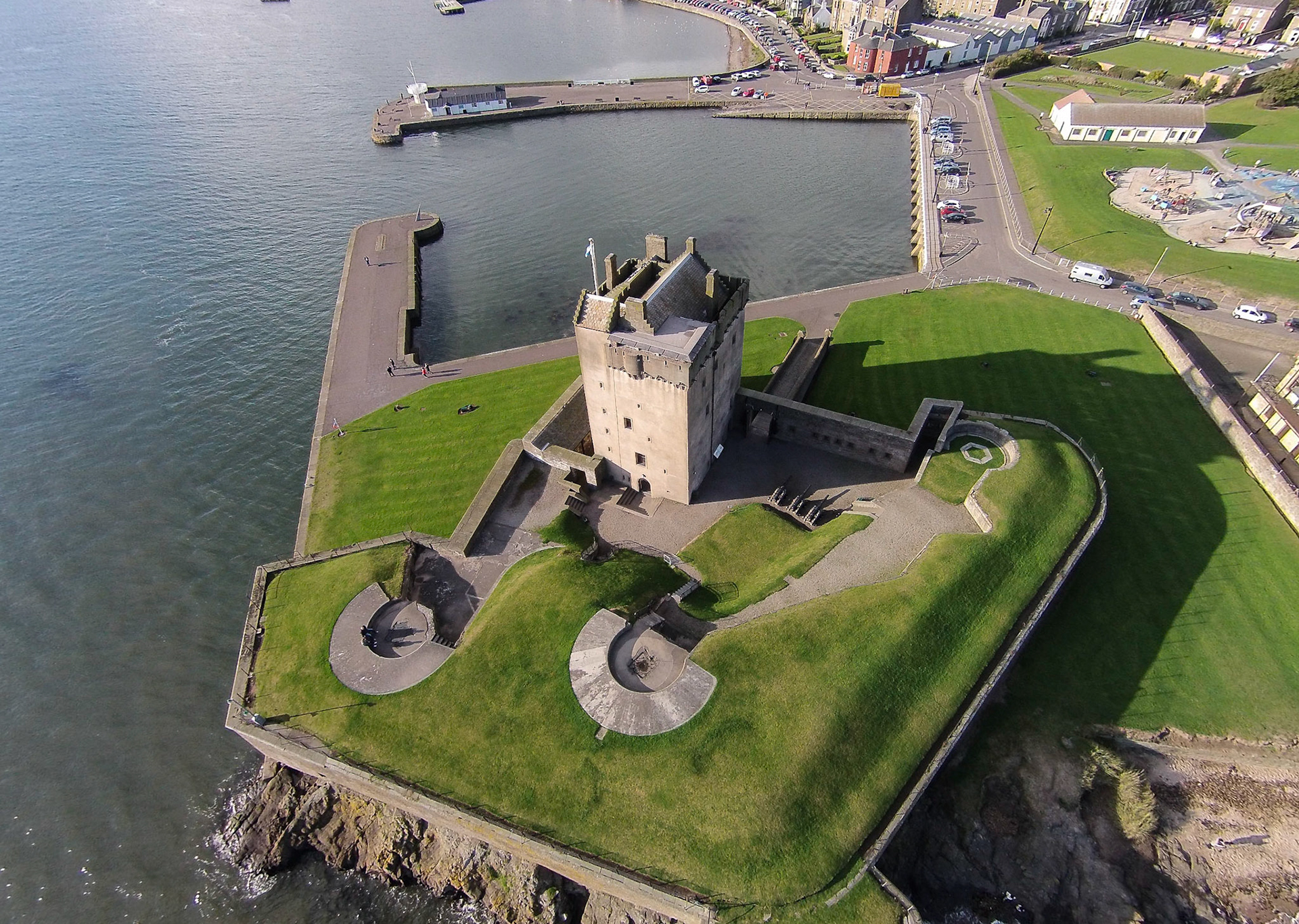 Broughty Castle, Scotland