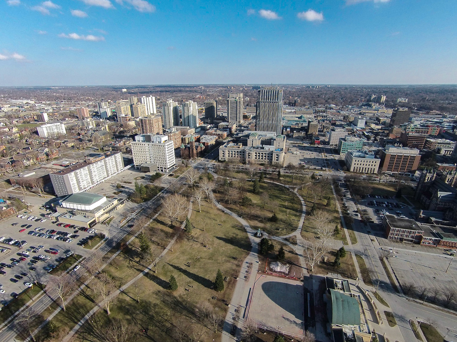 Victoria Park from above