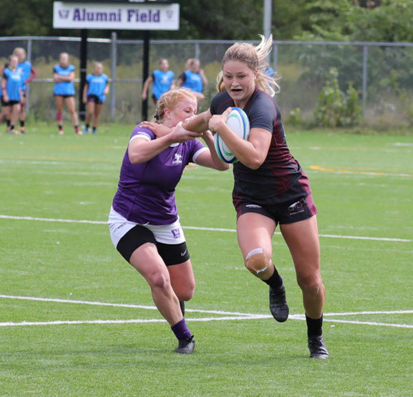 Western Mustangs womans Rugby game against Hamilton