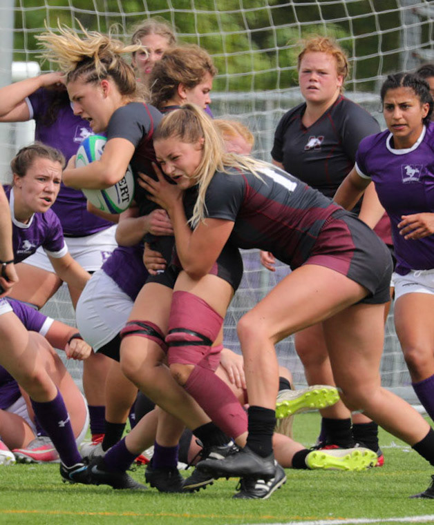 Western Mustangs womans Rugby game against Hamilton