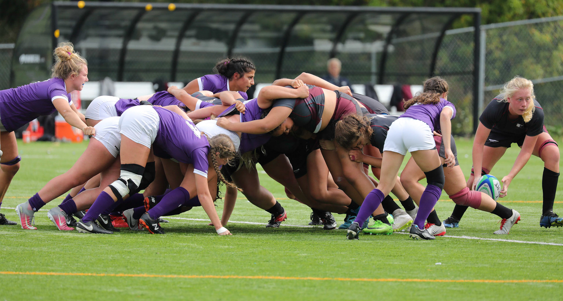 Western Mustangs womans Rugby game against Hamilton