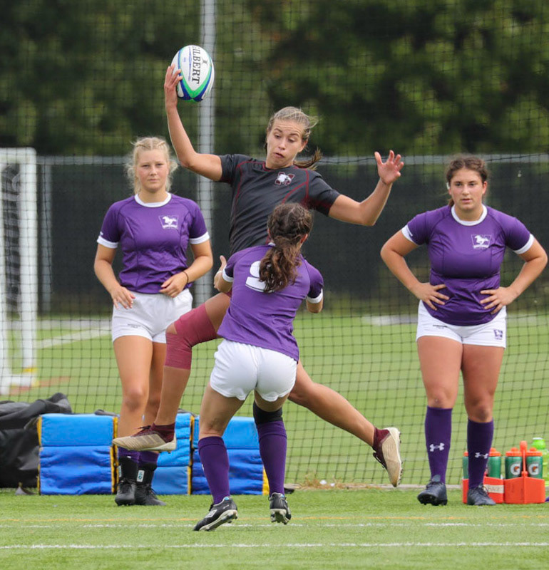 Western Mustangs womans Rugby game against Hamilton