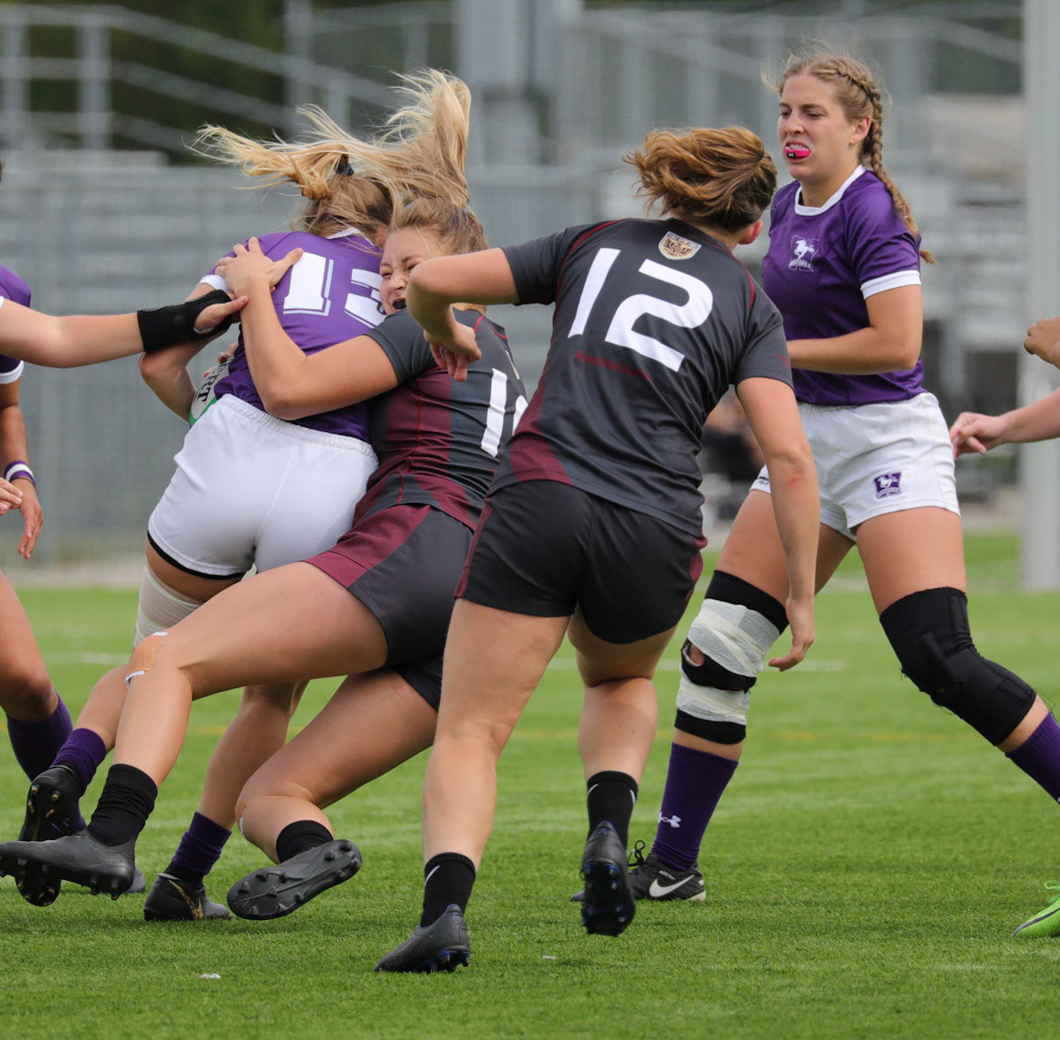 Western Mustangs womans Rugby game against Hamilton