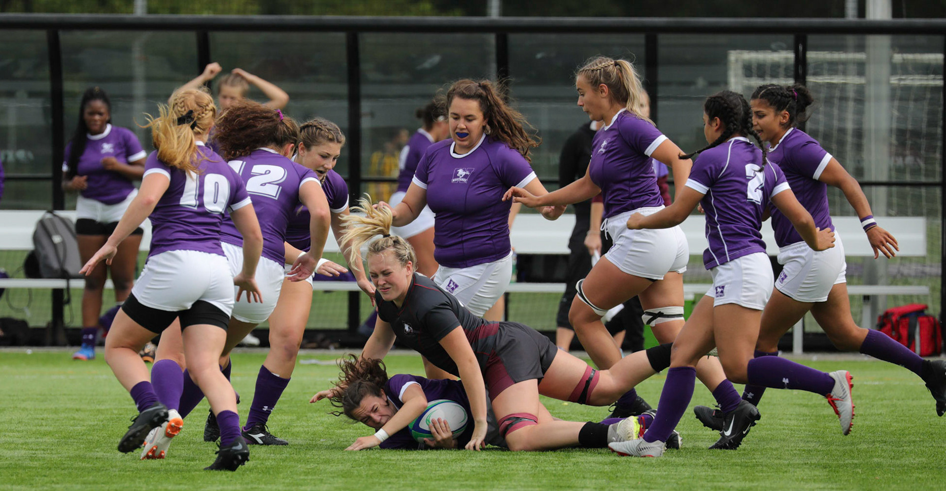Western Mustangs womans Rugby game against Hamilton