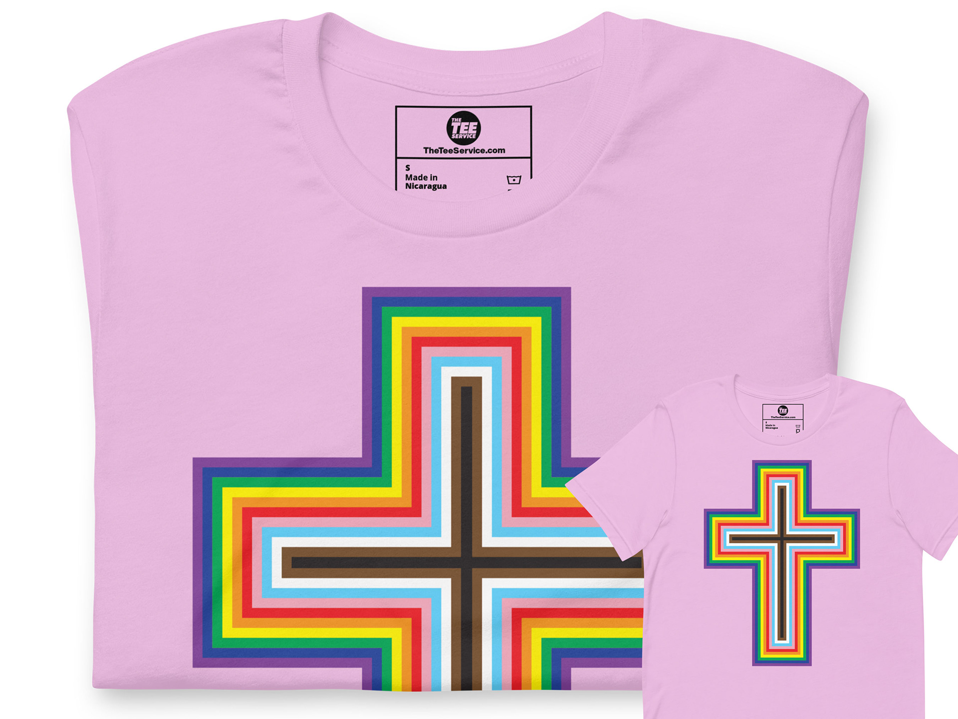 Queer Faith Pride: Christian Pride T-shirt