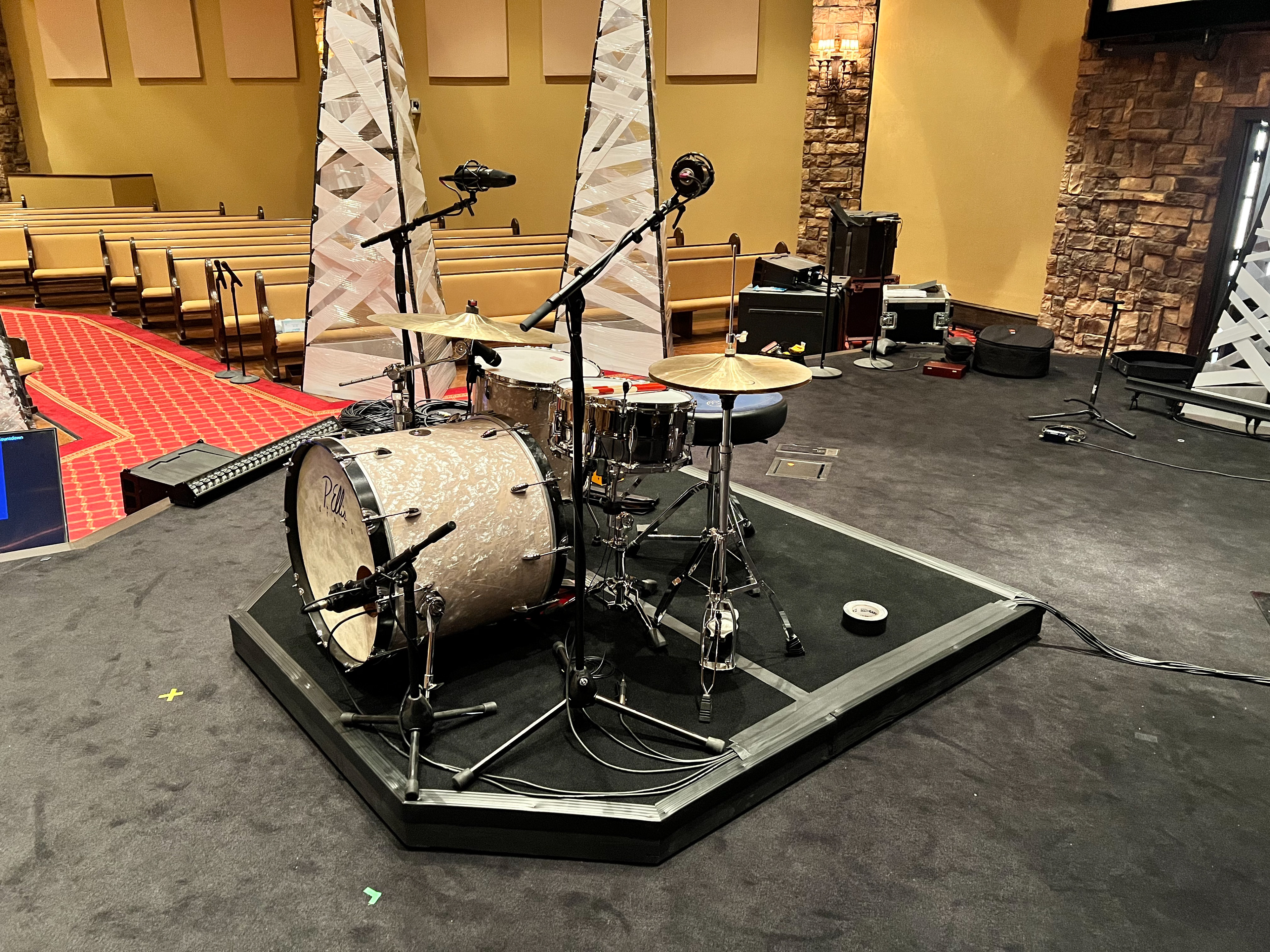 Rolling Drum Platform