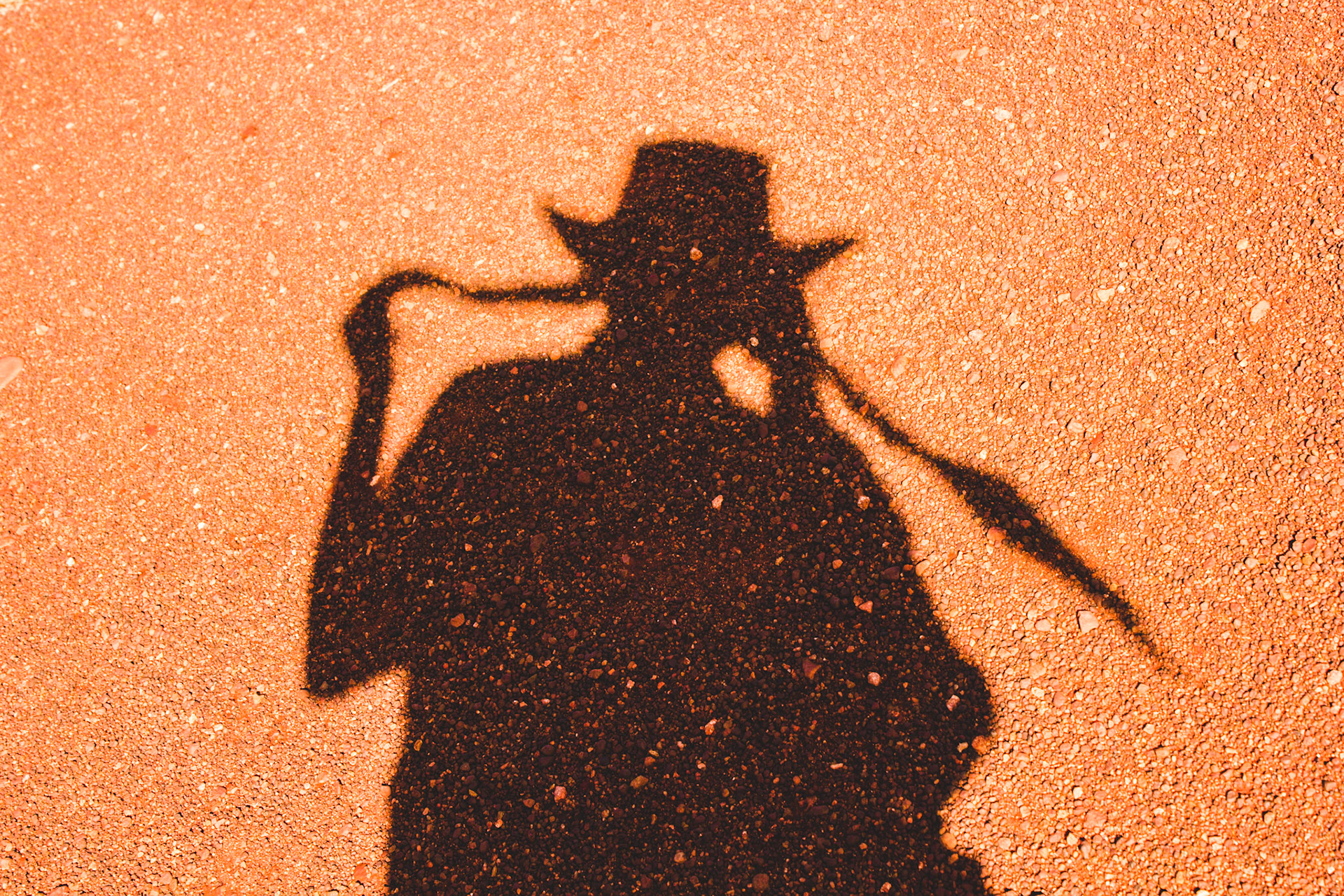 Red dirt in the centre of Australia