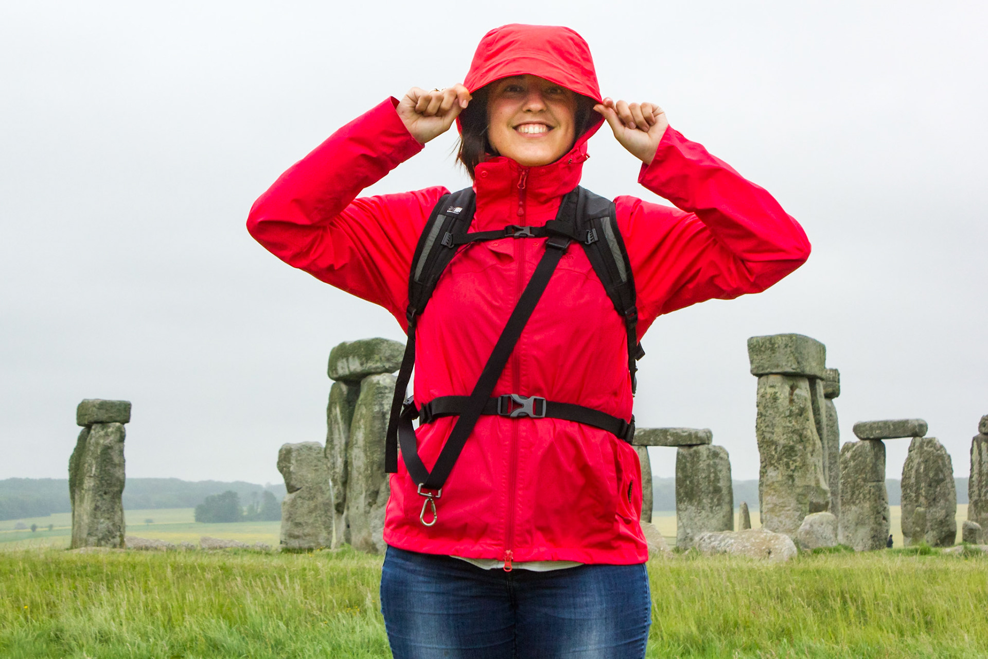 Rainy day at Stonehenge
