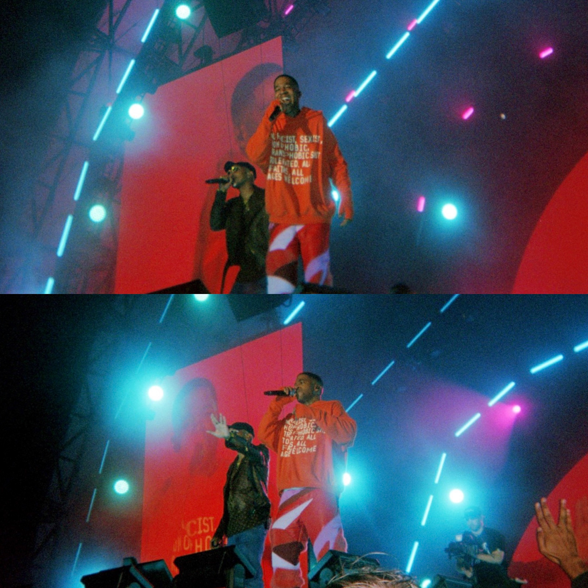 Kid Cudi and Pharrell Williams Something In The Water Festival 04/28/23