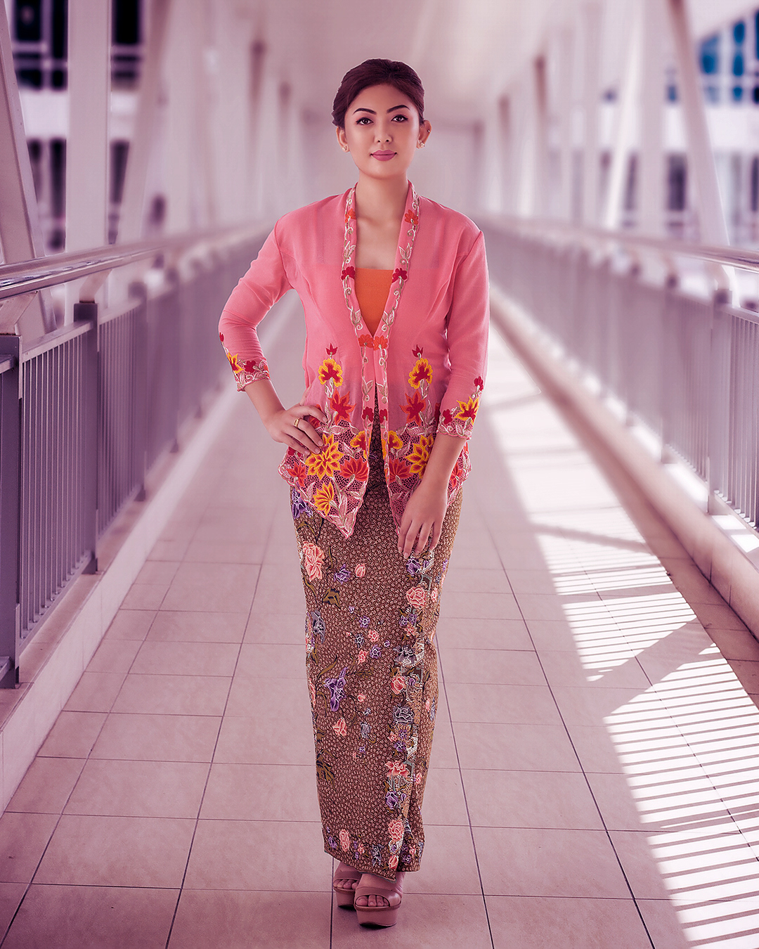 Model Katy in Kebaya
