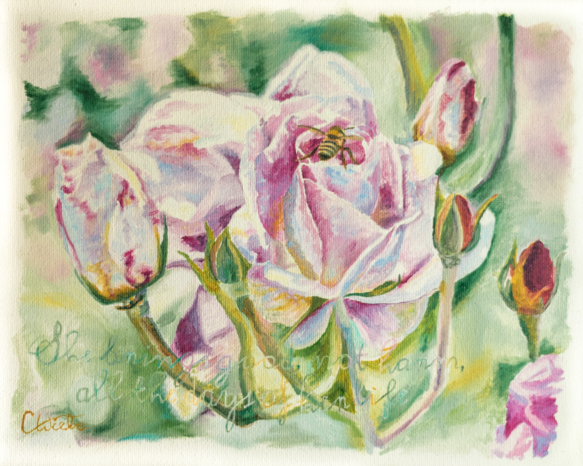 Oil Paint on Canvas