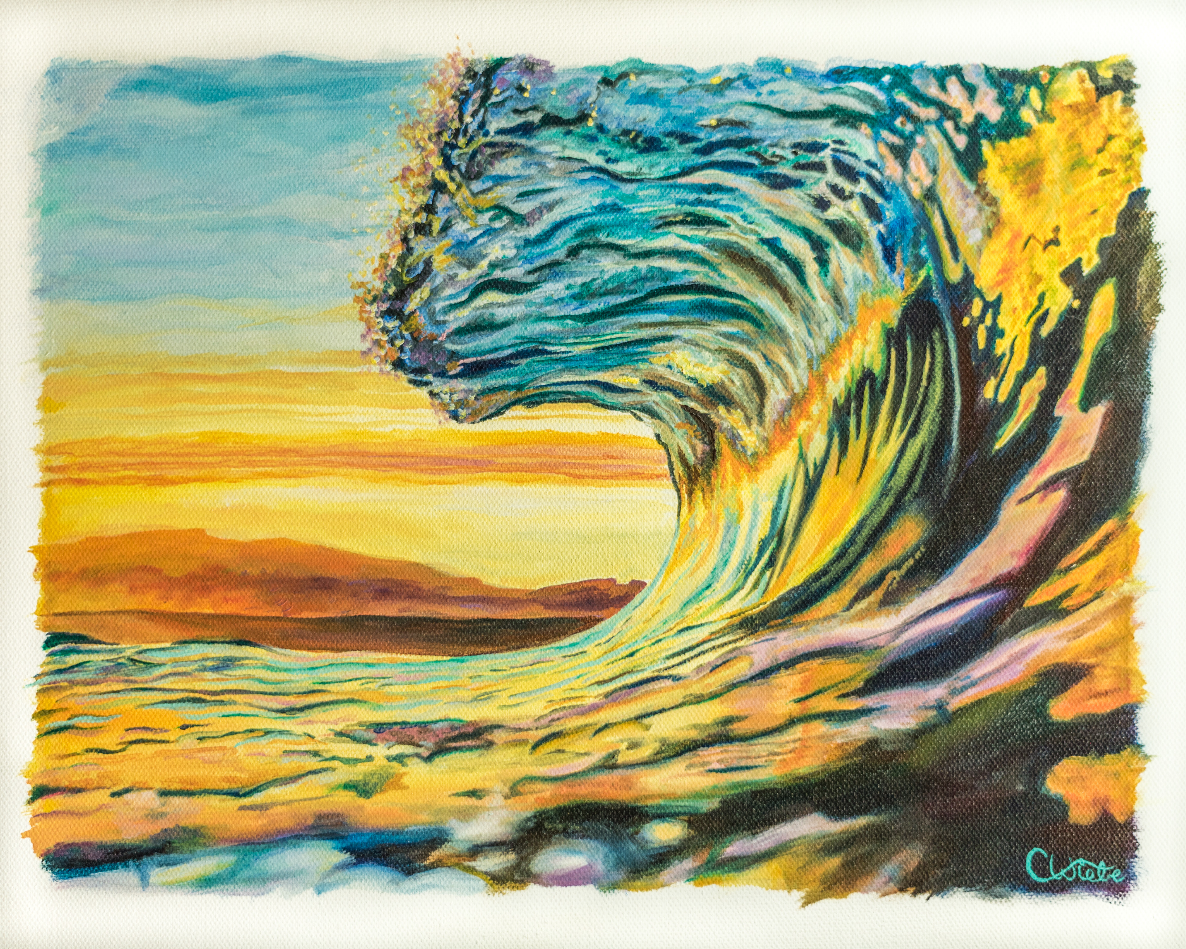 Oil Paint on Canvas