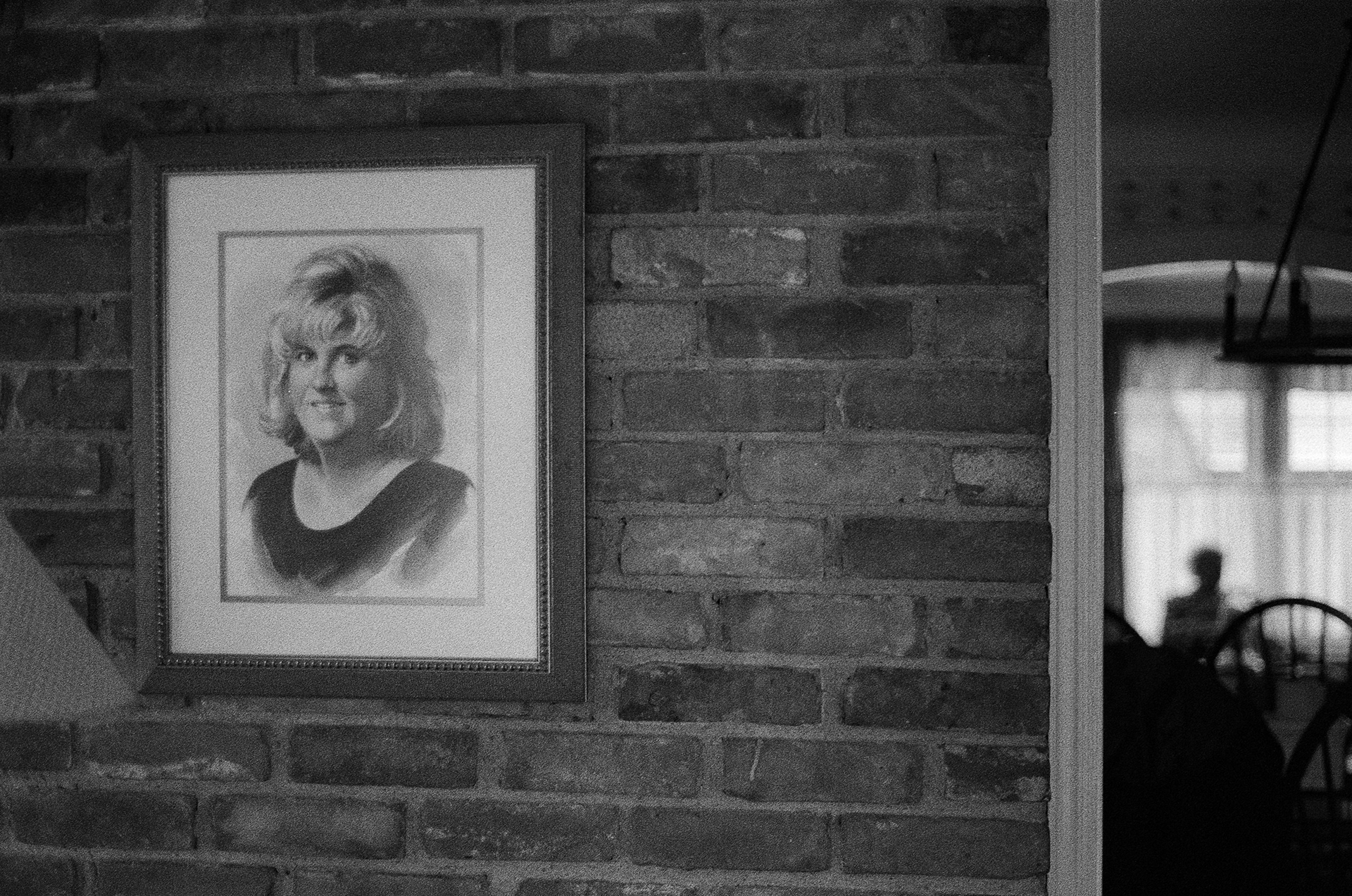 aunt becky, grandma in the background