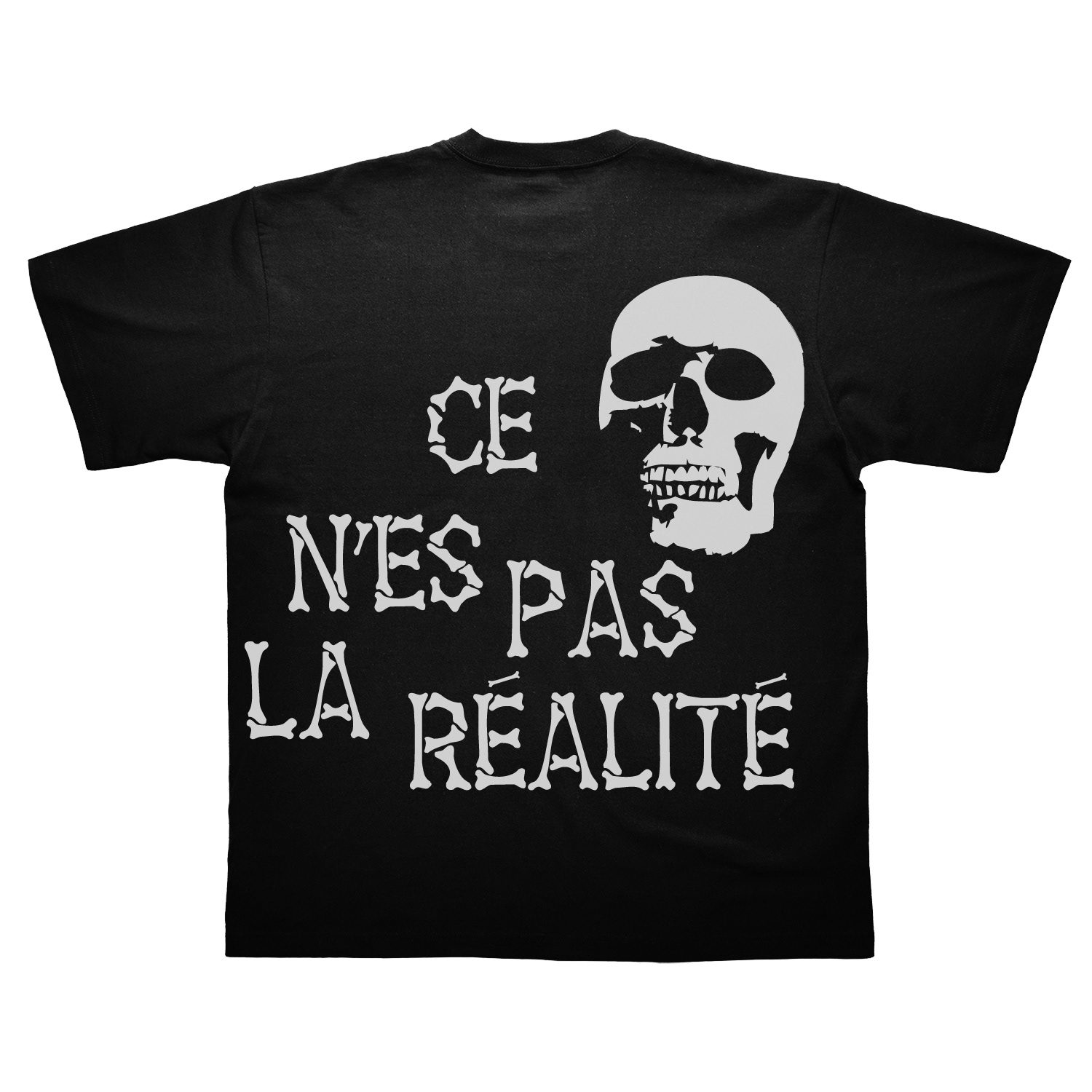 Mockup design for FIAL - Fame Is A Lie "Bonez Tee"