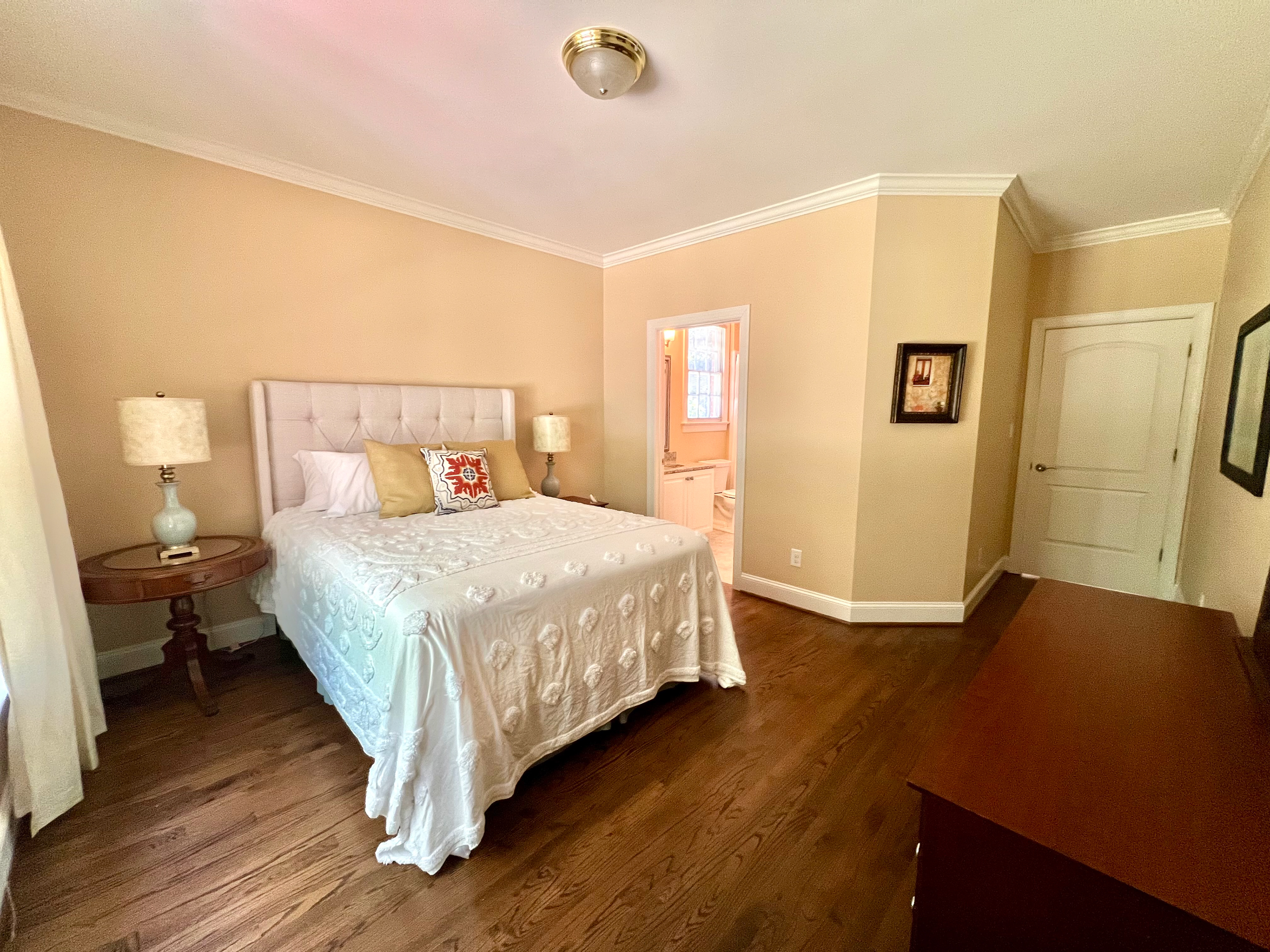 Downstairs Bedroom with ensuite bath