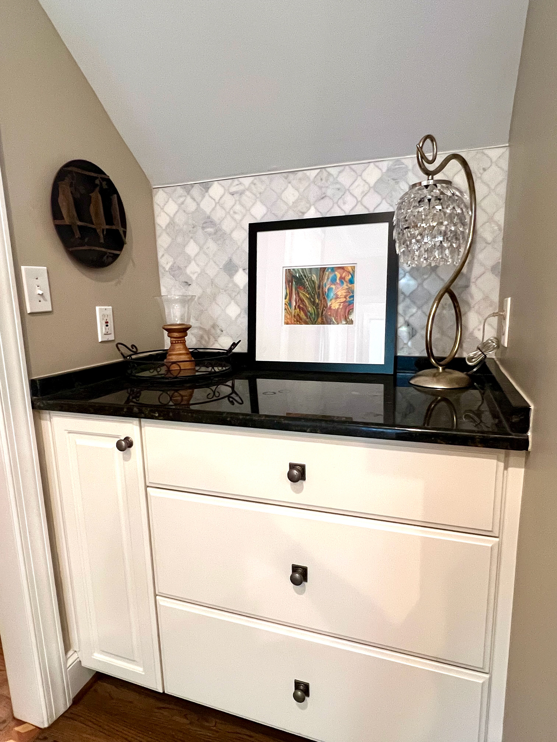 Butlers nook in kitchen