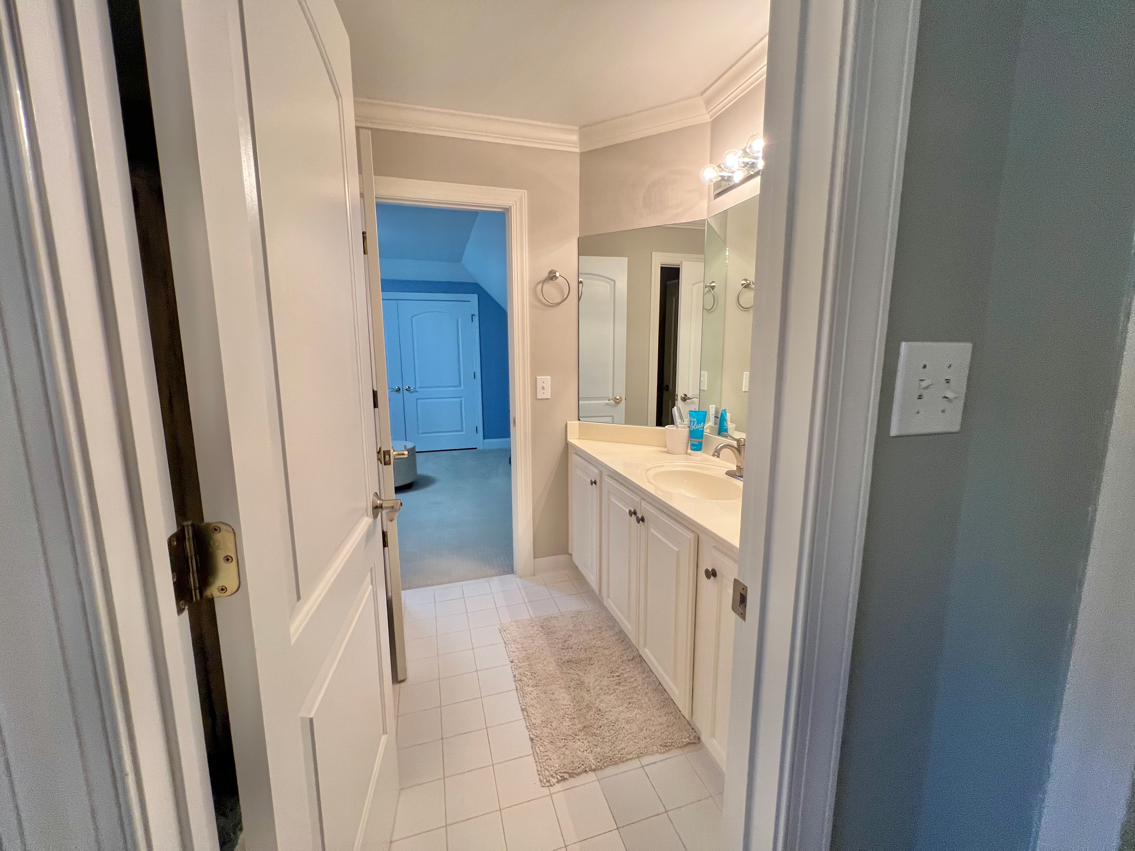 Jack and Jill bathroom