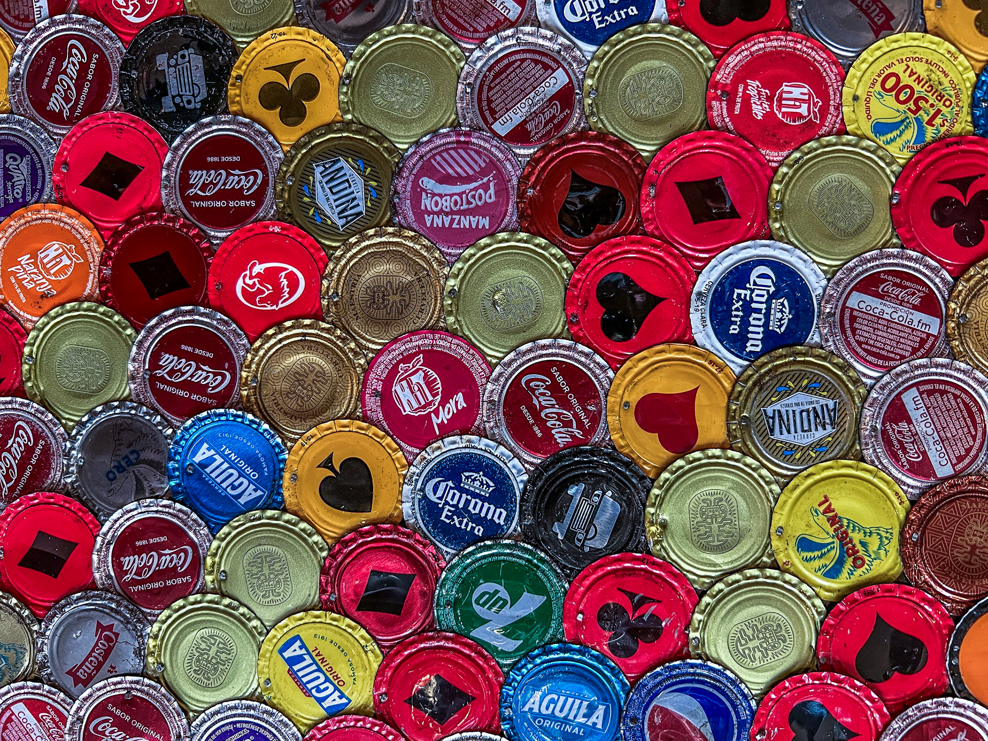 Bottlecap Mosaic
