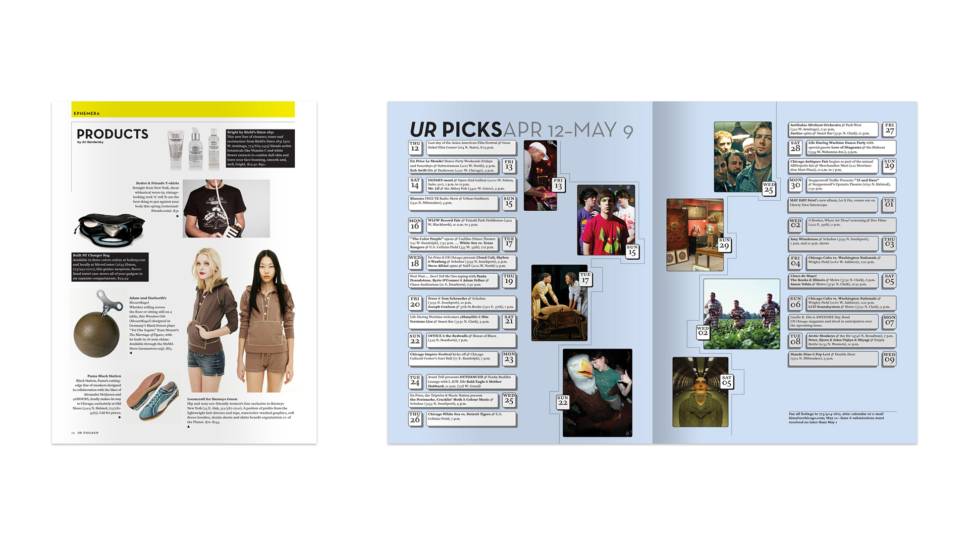 UR Chicago Magazine Spreads