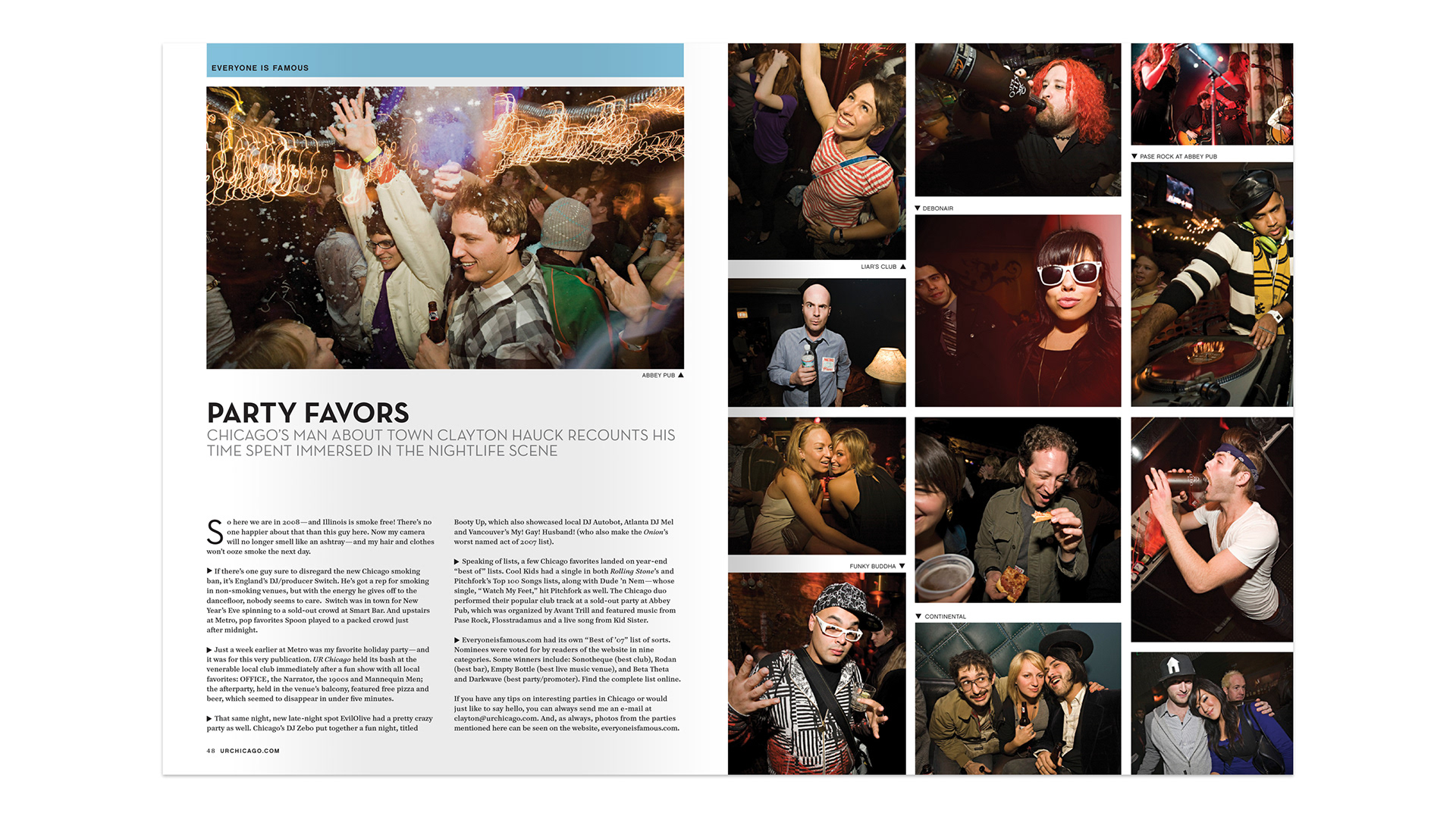 UR Chicago Magazine Spread