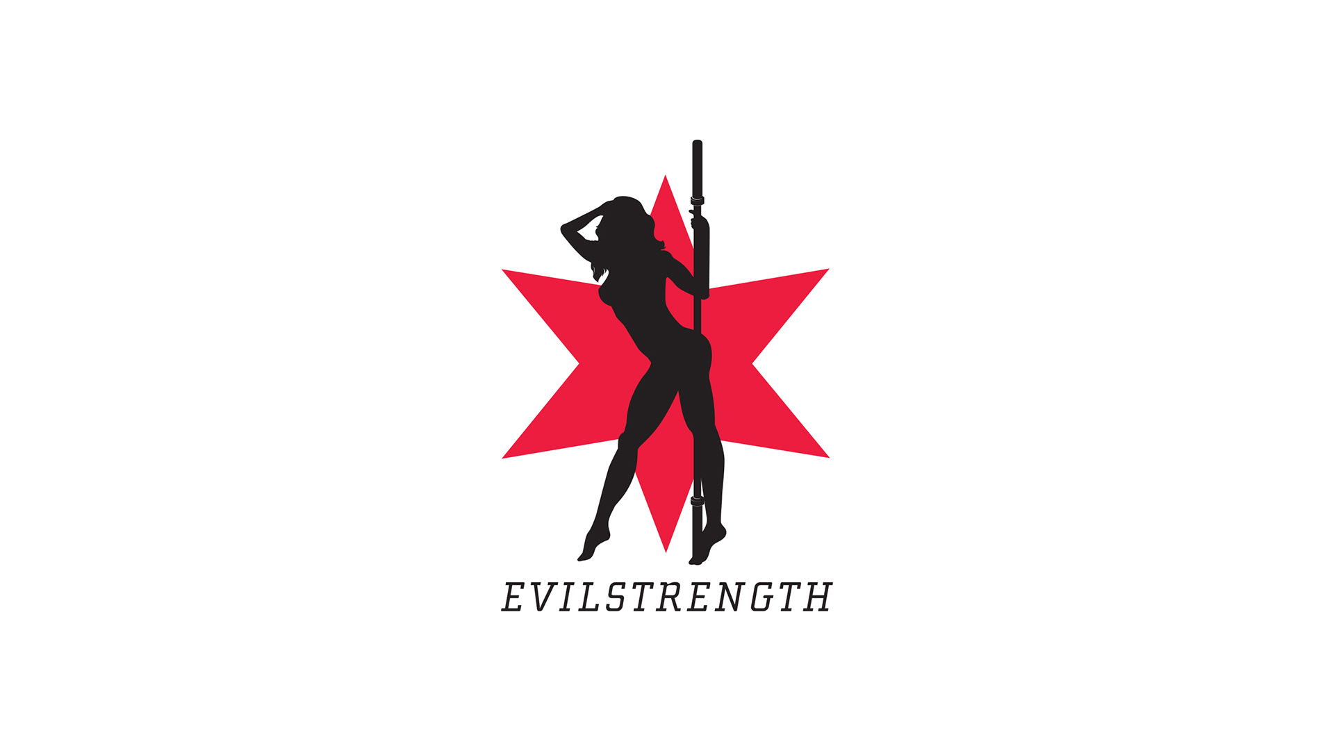 EvilStrength Barbell Logo