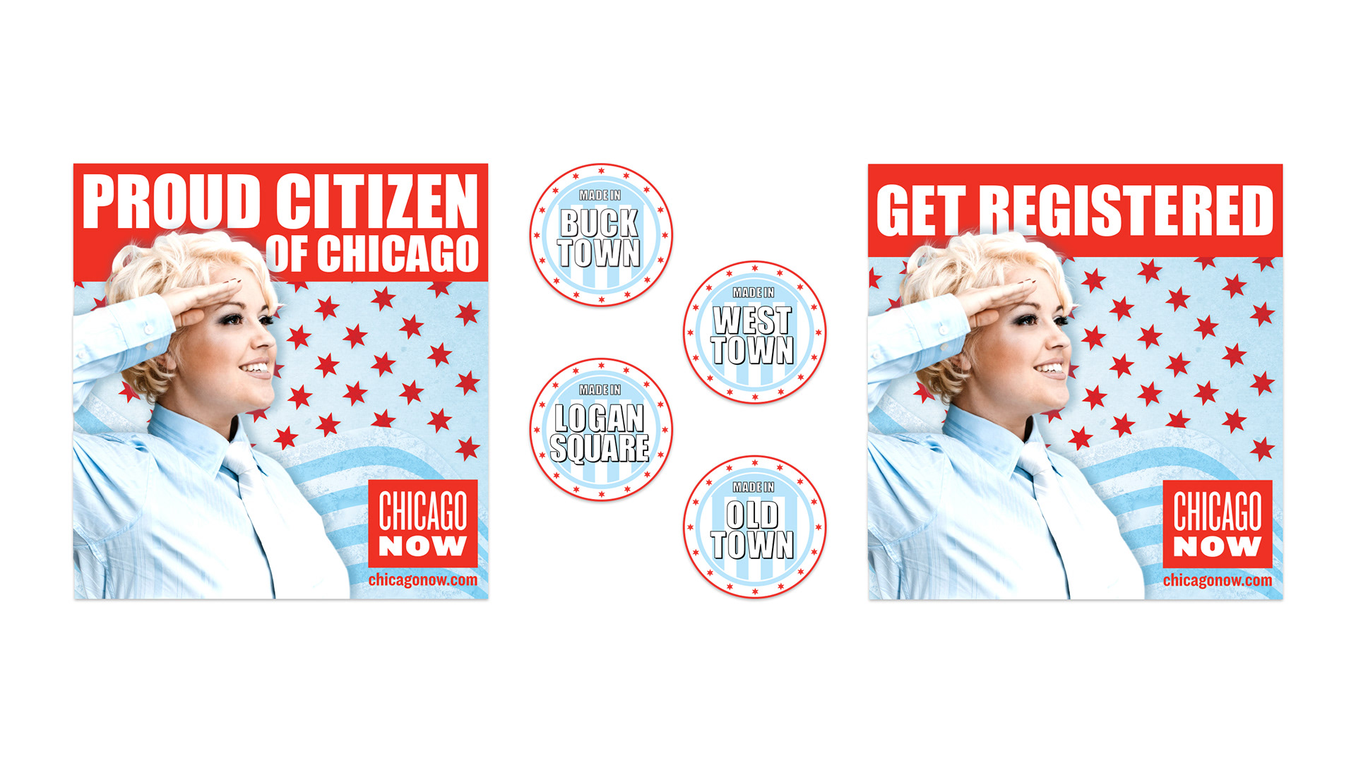 Chicago Now Campaign Materials