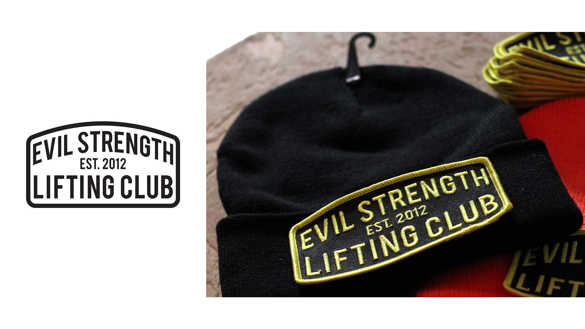 EvilStrength Lifting Club Patch