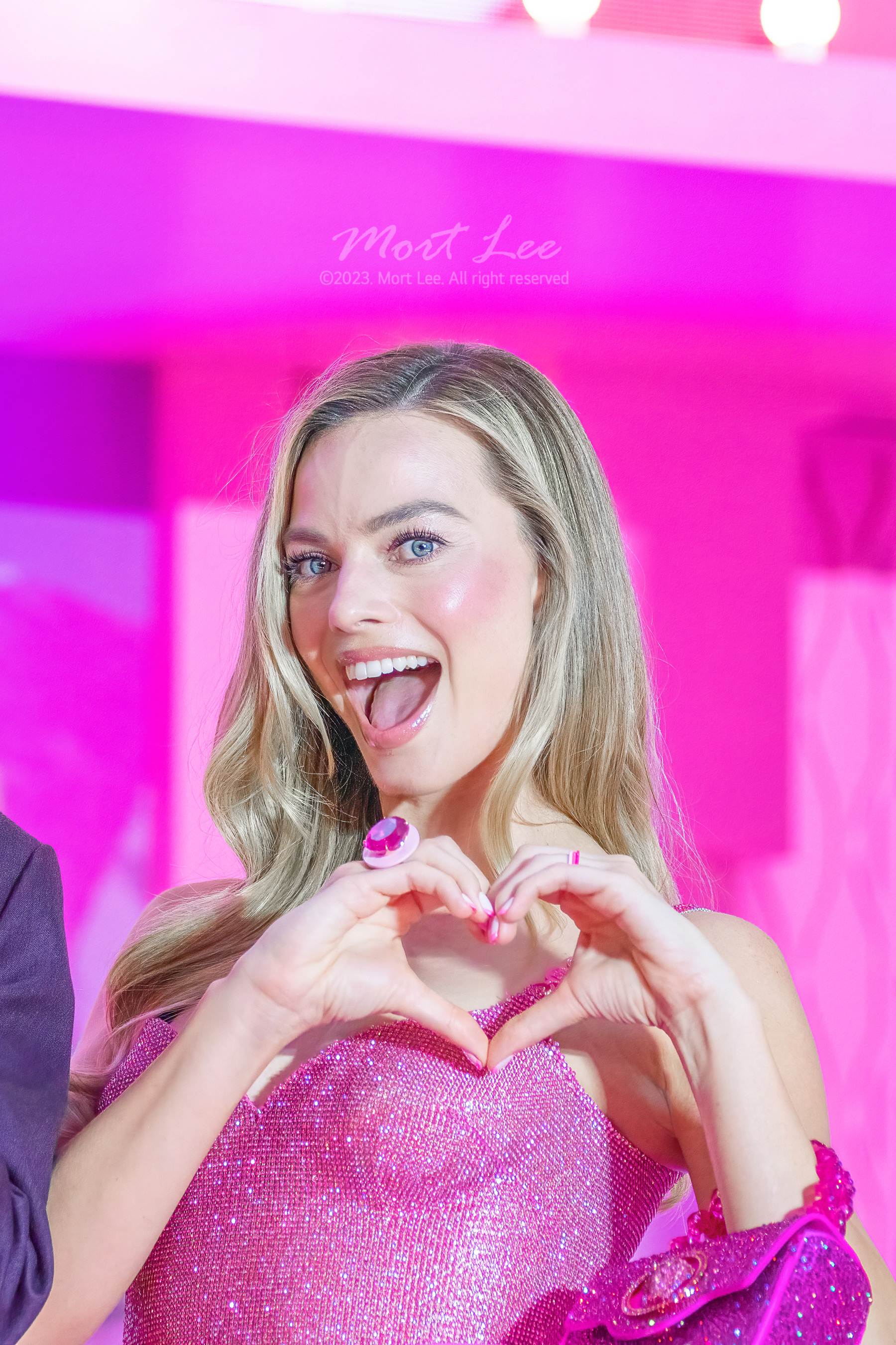 Margot Robbie.2023.Times Square,Seoul