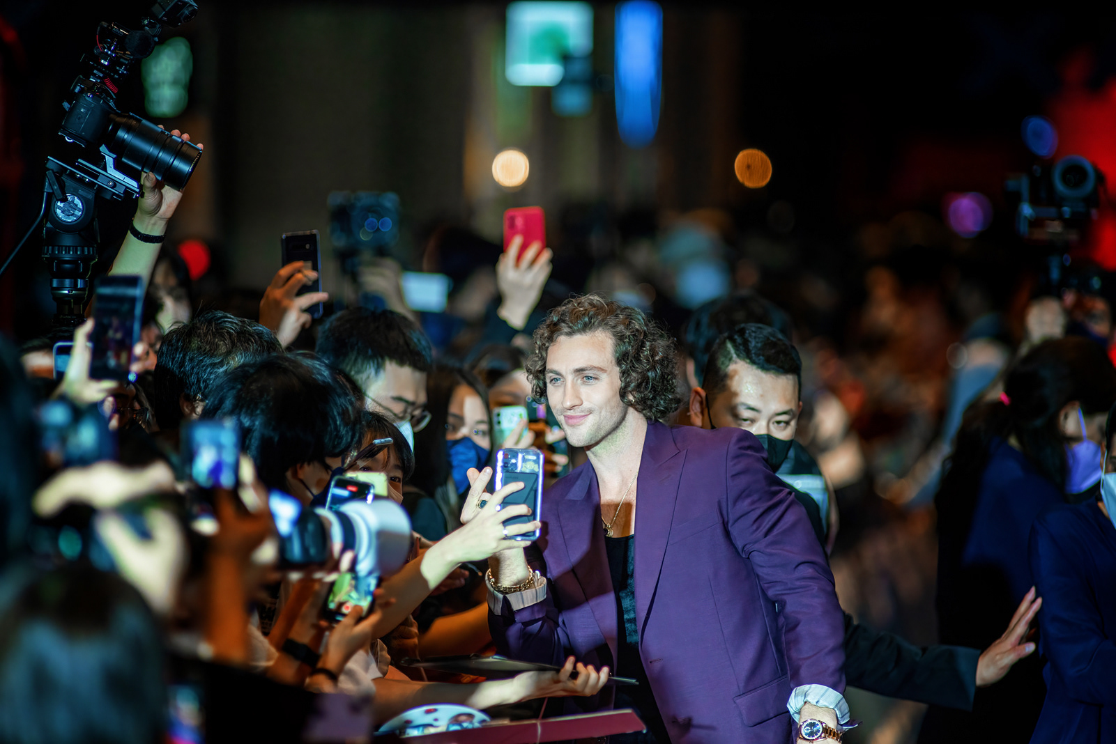 Aaron Taylor-Johnson. 2022. Yongsan CGV