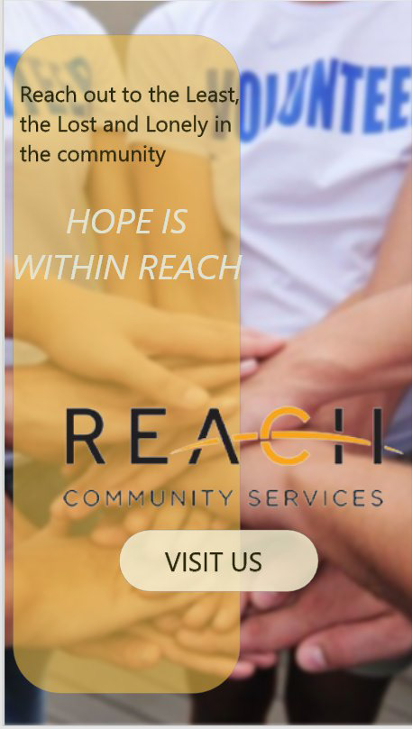 Created website using Canva