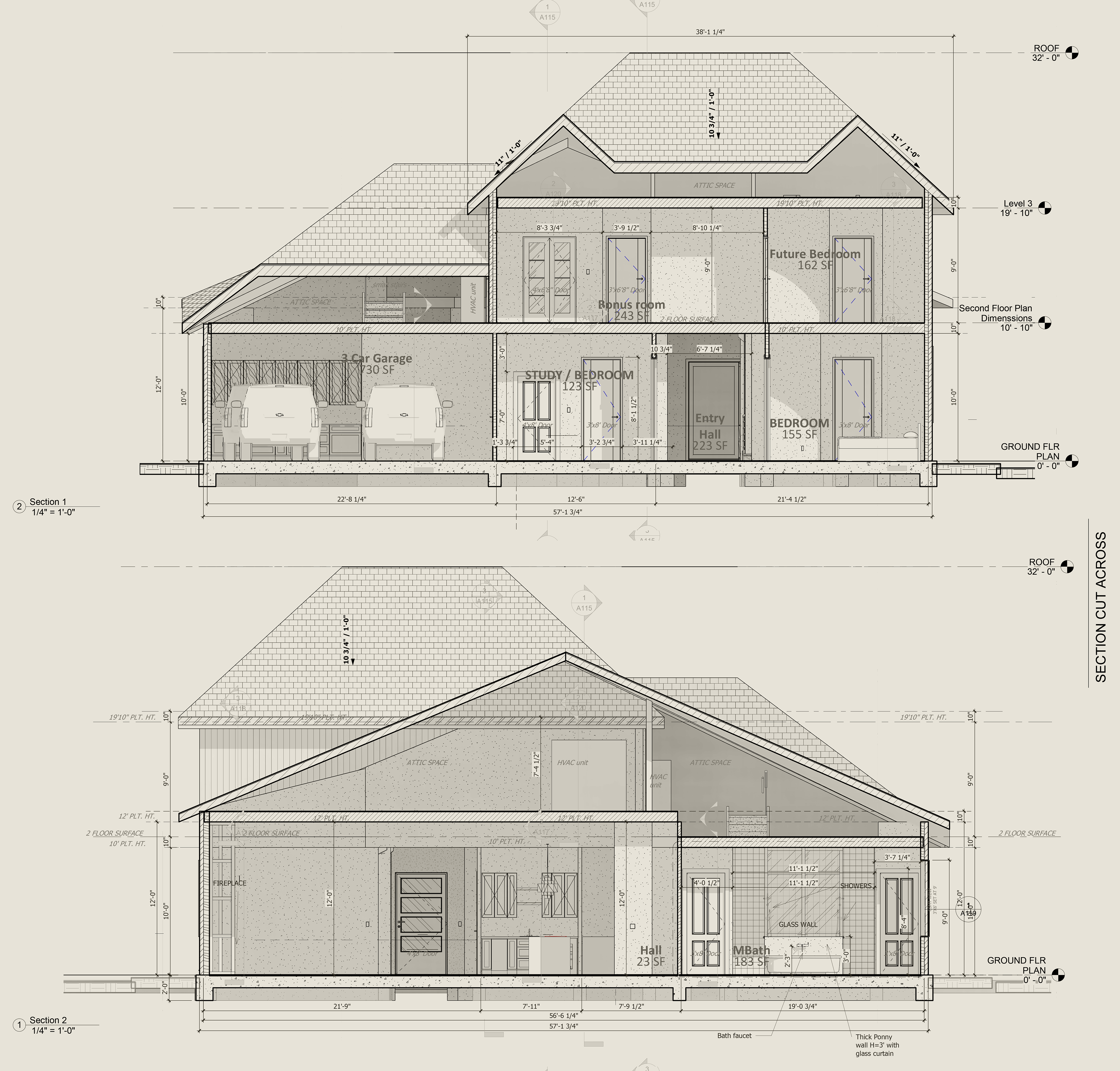 Section cut