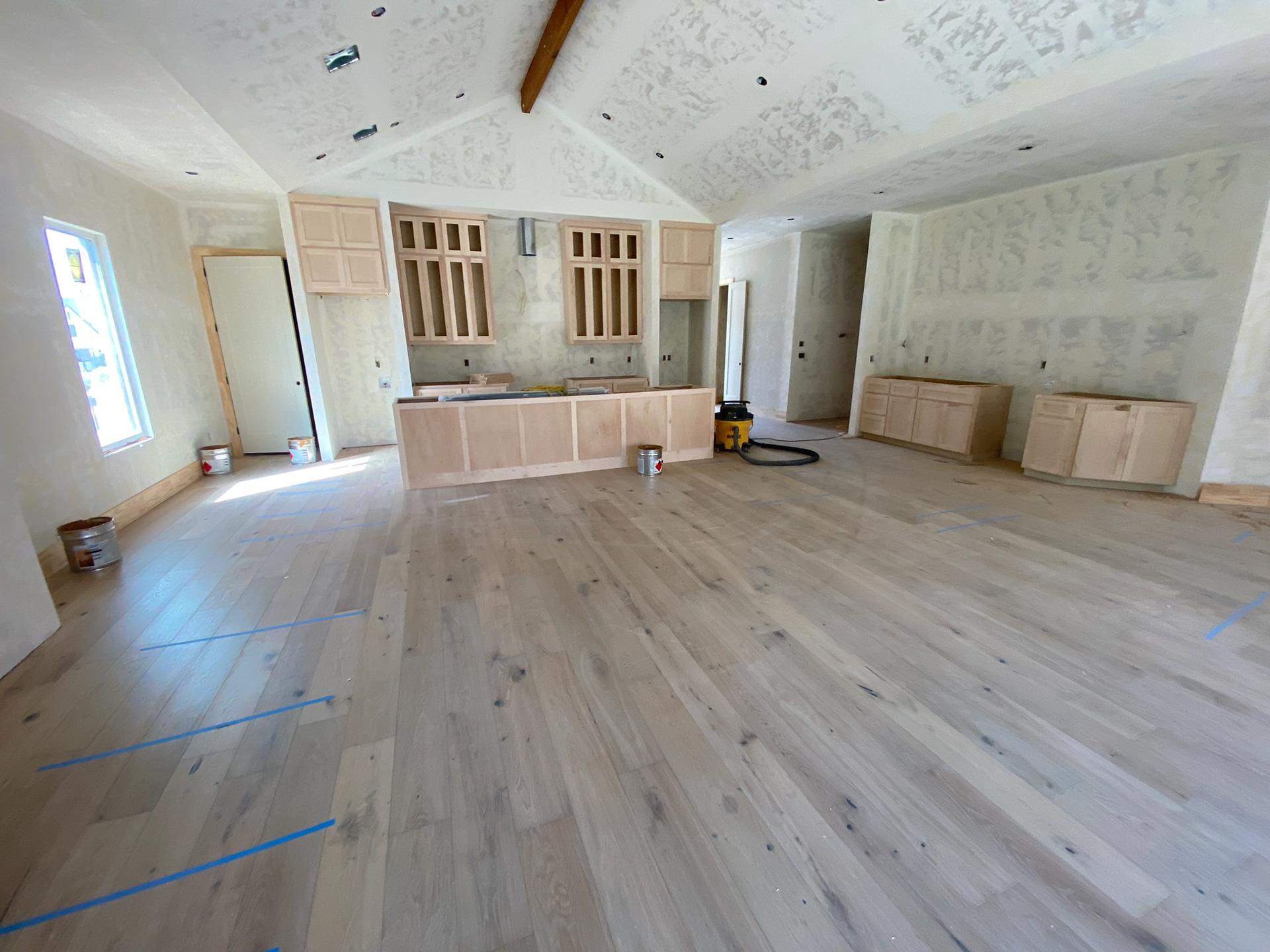 Kitchen and bar areas 