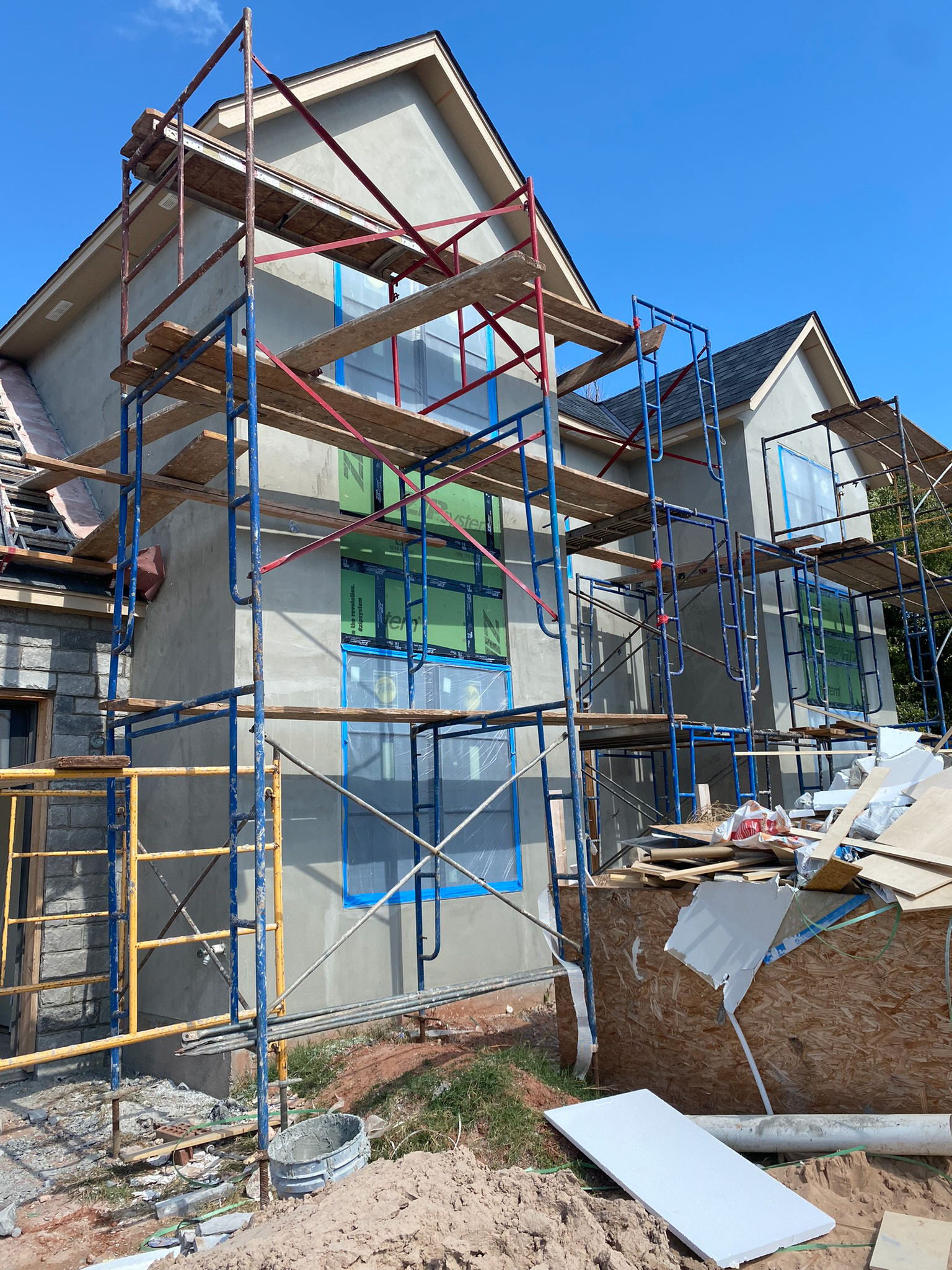 Stucco implementation 