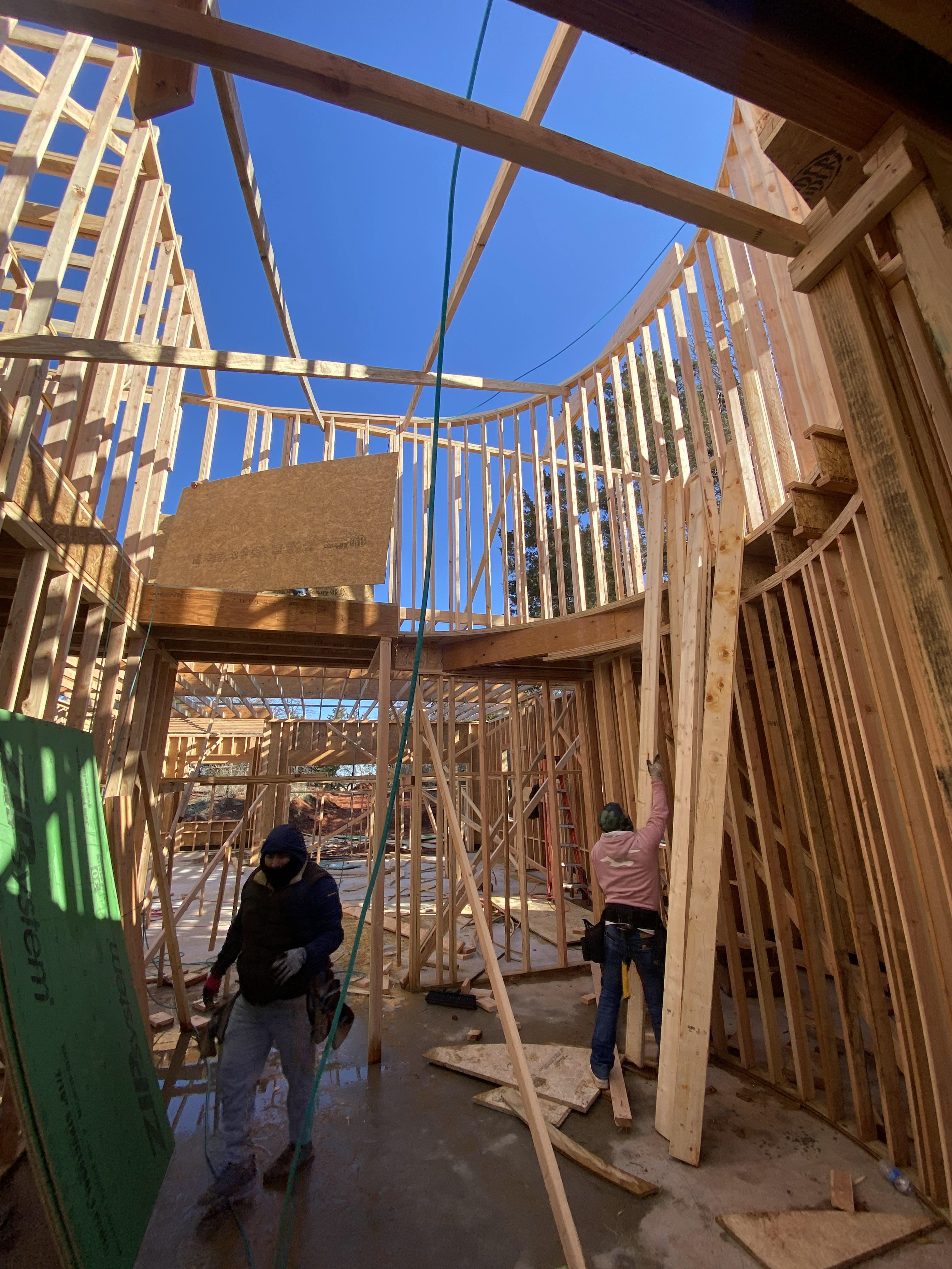 Main hall Entry staircase
