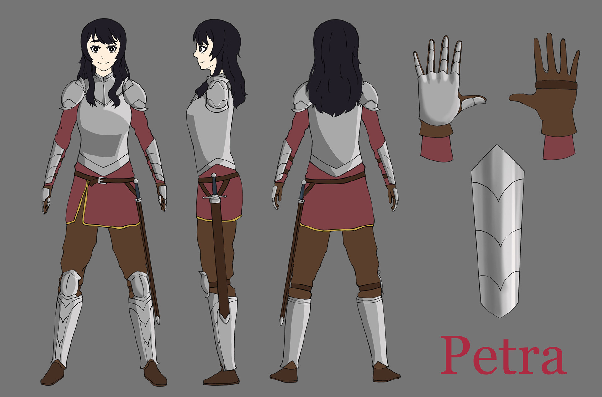 Petra Character Sheet, 2024