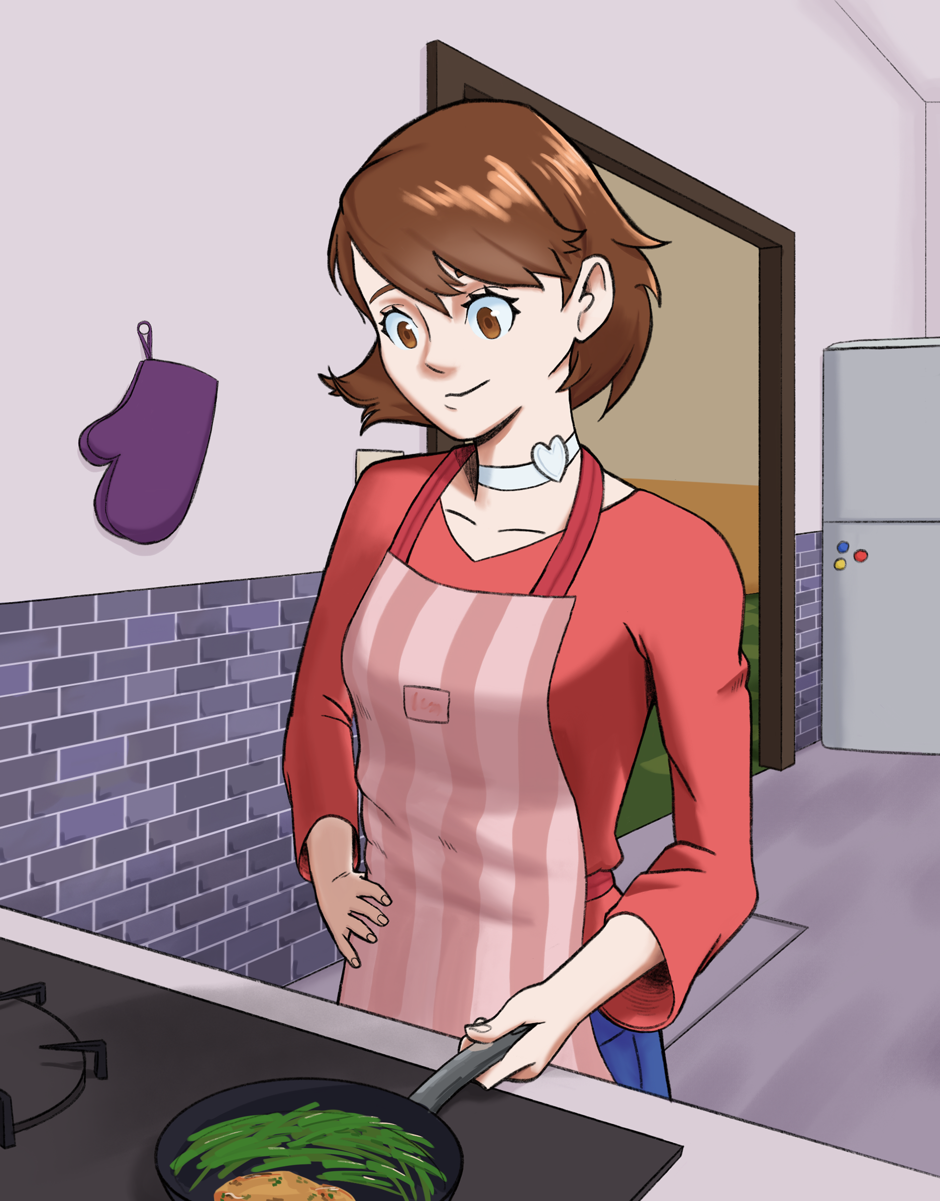 Fan Art of Yukari Takeba from Atlus's Persona 3, 2025