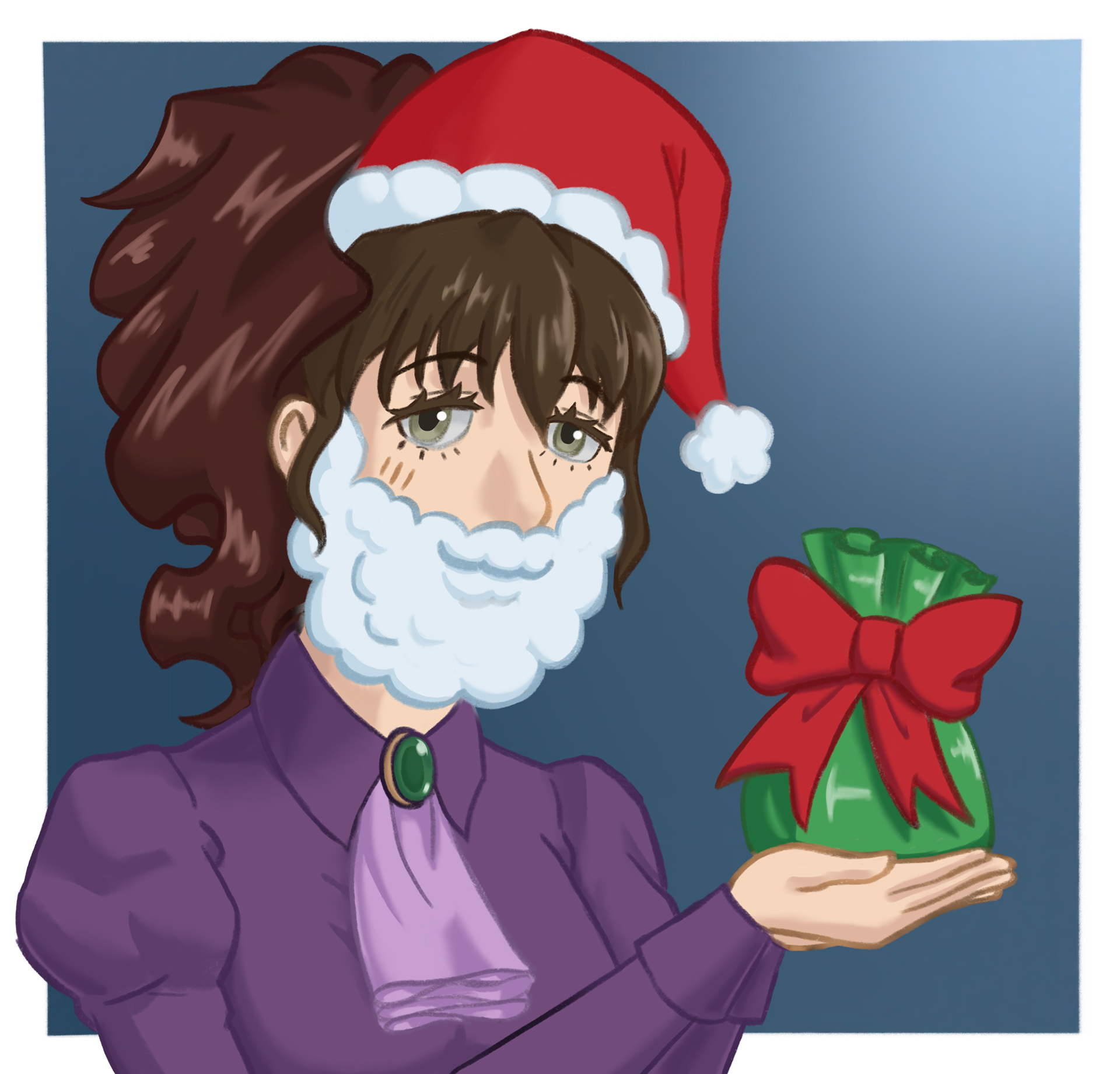 Fan Art of Natsuhi Ushiromiya from Ryukishi07's Umineko: When They Cry, 2025