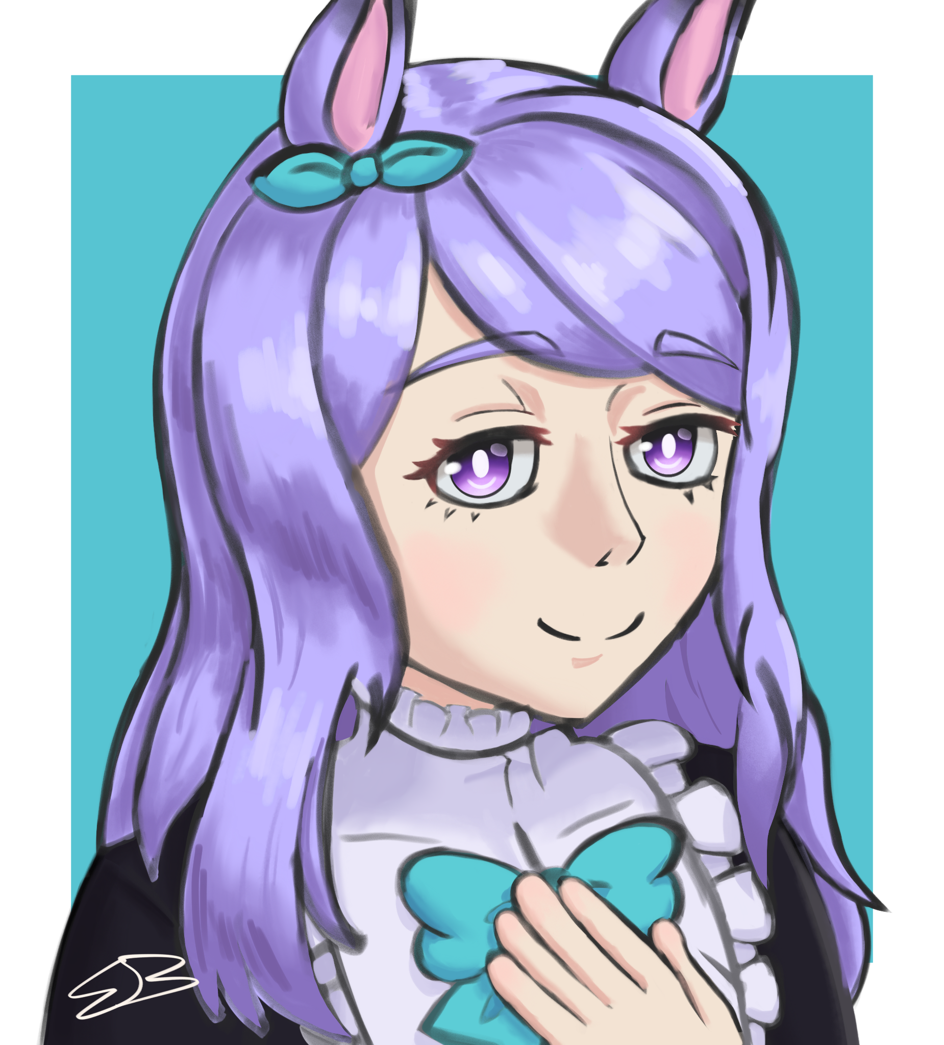 Fan Art of Meijiro McQueen from Cygames's Umamusume: Pretty Derby, 2025