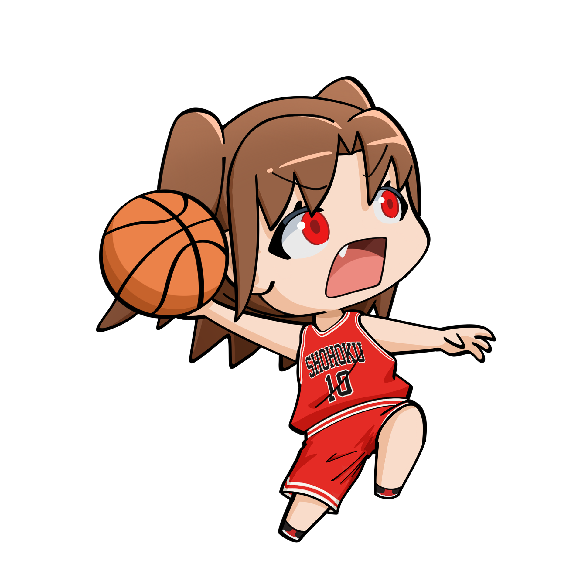Satsuki Yumizuka from Melty Blood as Hanamichi Sakuragi from Slam Dunk, for FGC at NCSU, 2026