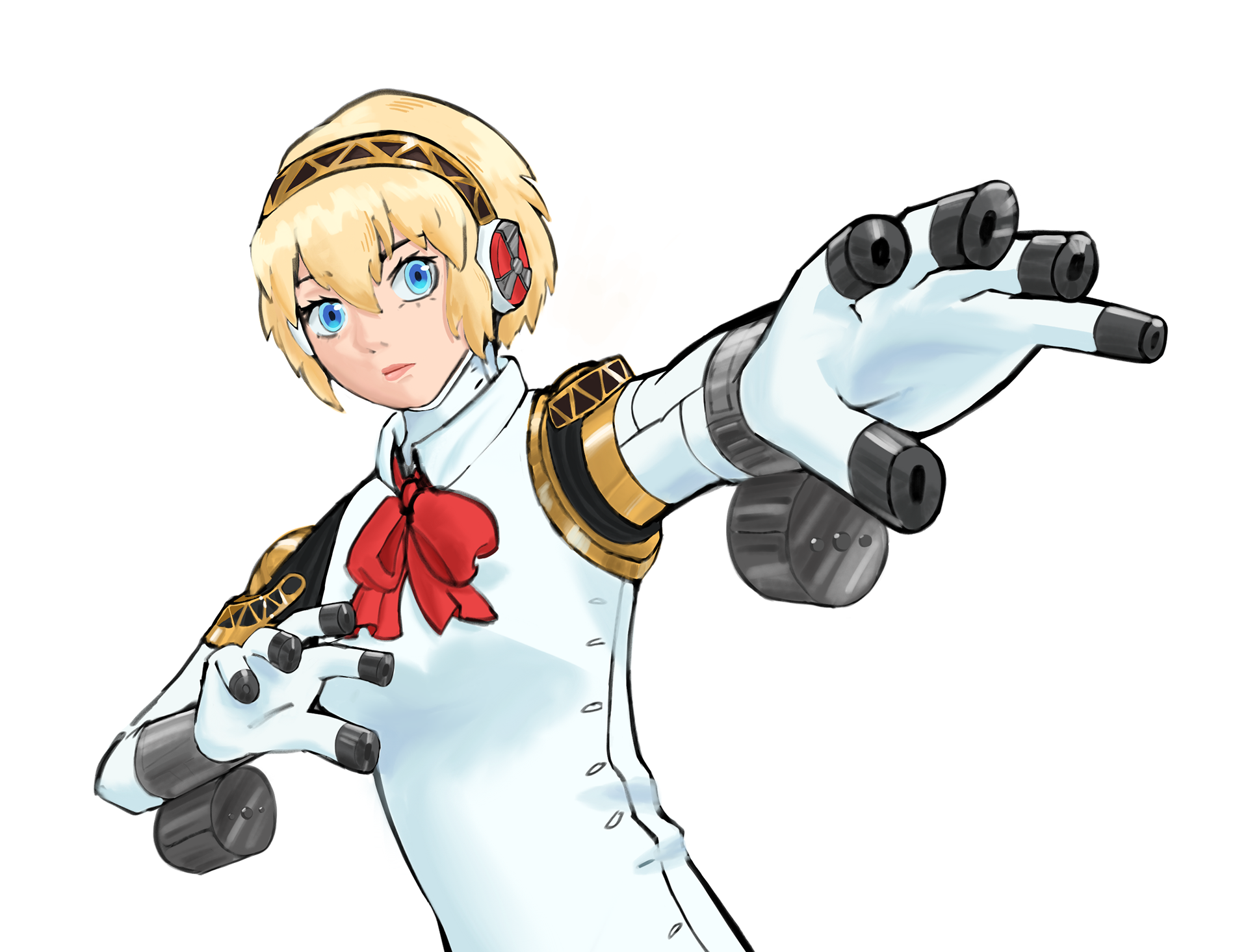 Fan Art of Aigis from Atlus's Persona 3, 2025