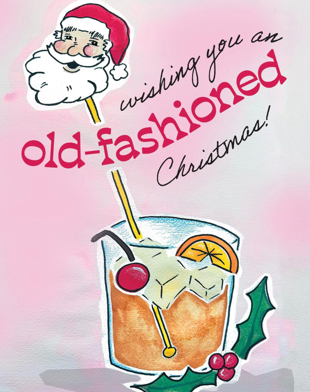 Old Fashioned Greeting Card / Kerry Quinn Callahan / Artist / PittsburghScreenshot