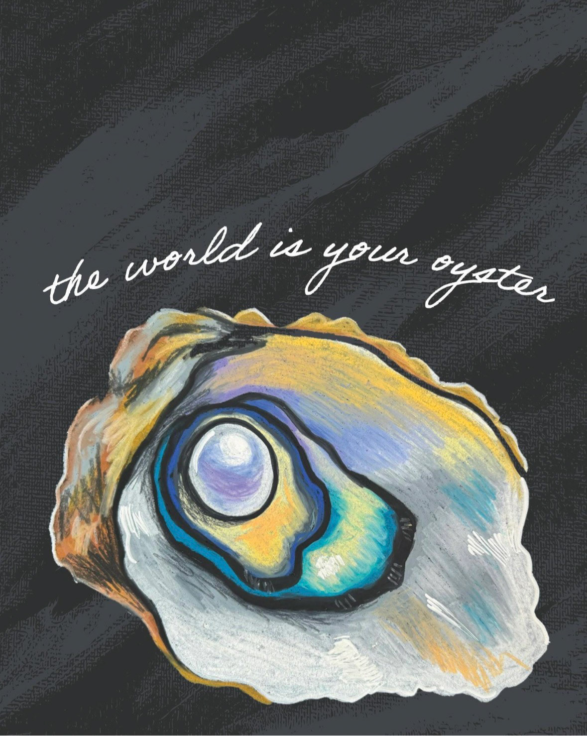 Love Oyster Greeting Card / Kerry Quinn Callahan / Artist / PittsburghScreenshot
