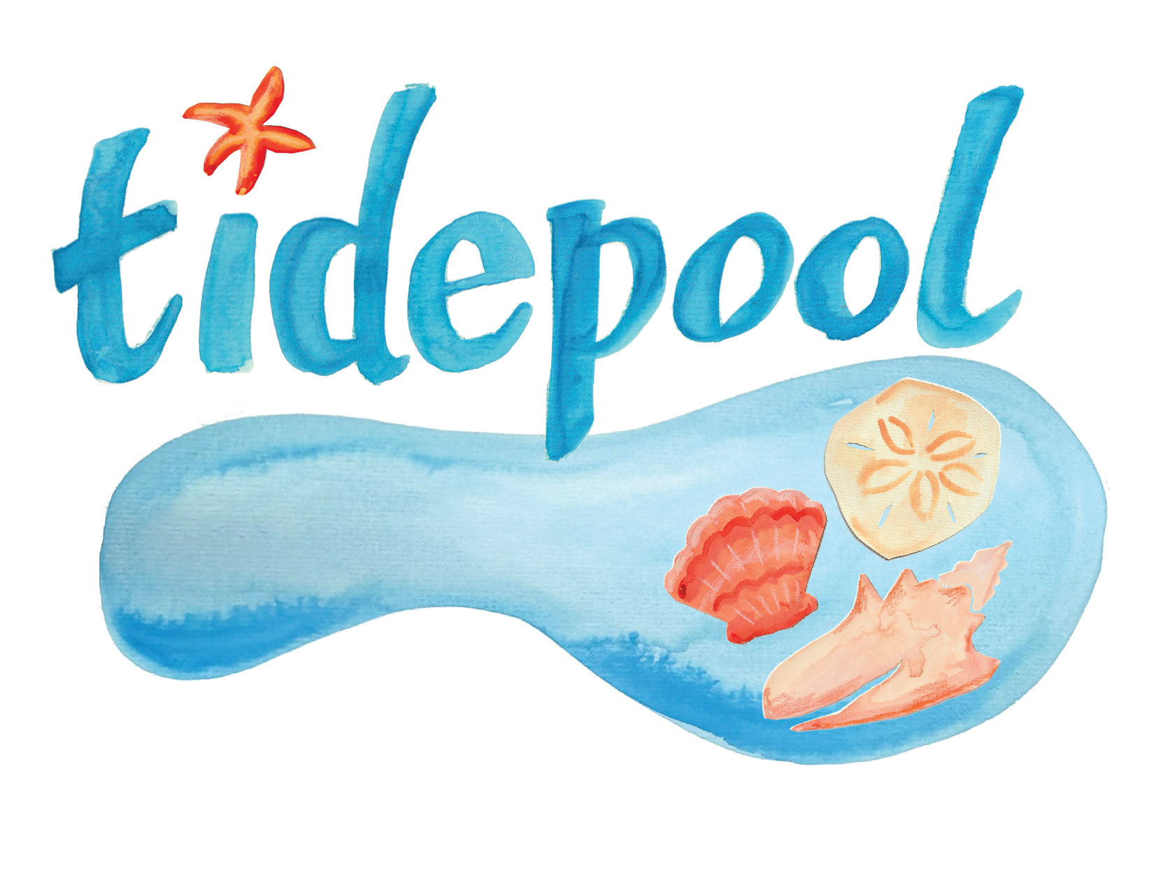 Custom Logo Design Tide Pool / Kerry Quinn Callahan / Artist / Pittsburgh
